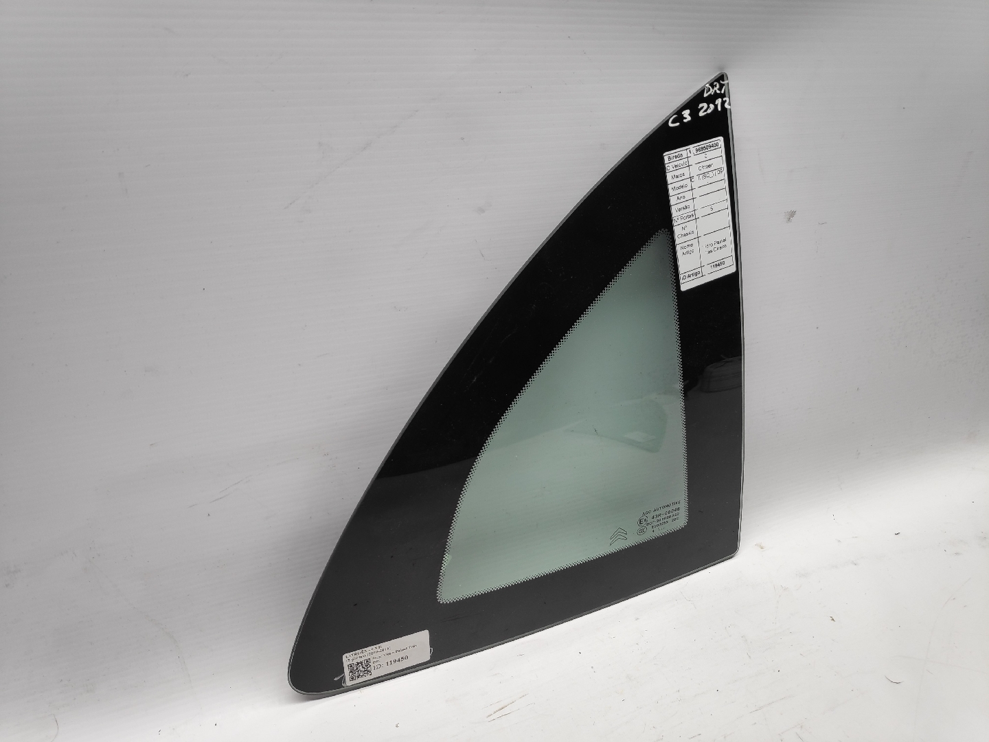 Rear right quarter glass CITROEN C3 II (SC_) | 09 -  Imagem-1