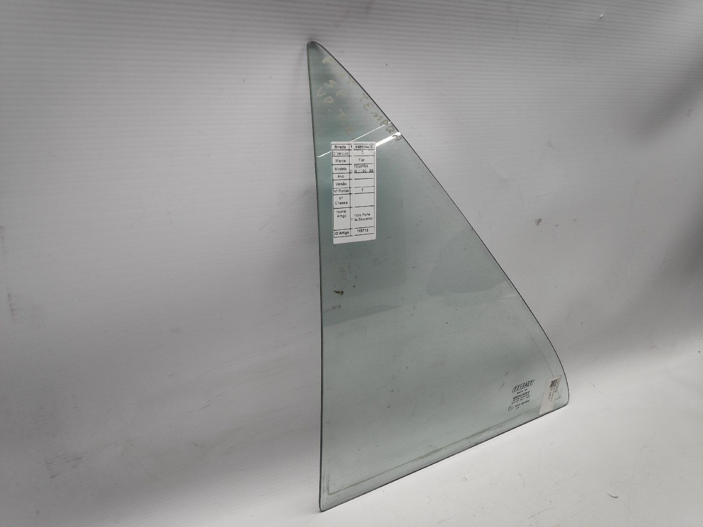 Left Rear Door Glass FIAT TEMPRA (159_) | 90 - 98 Imagem-1