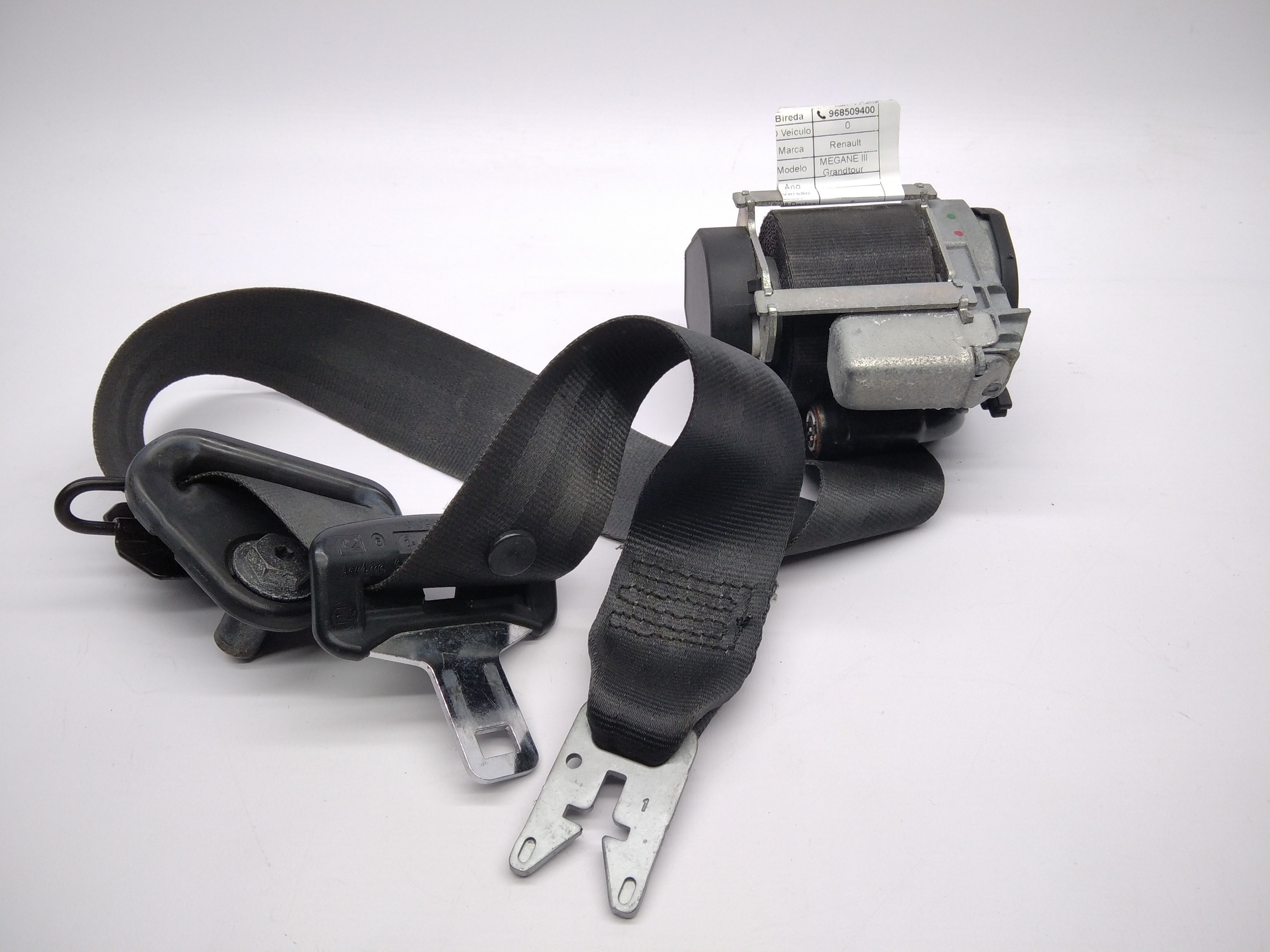 Cintura pretensionatore anteriore destra RENAULT MEGANE III Grandtour (KZ0/1) | 08 - 