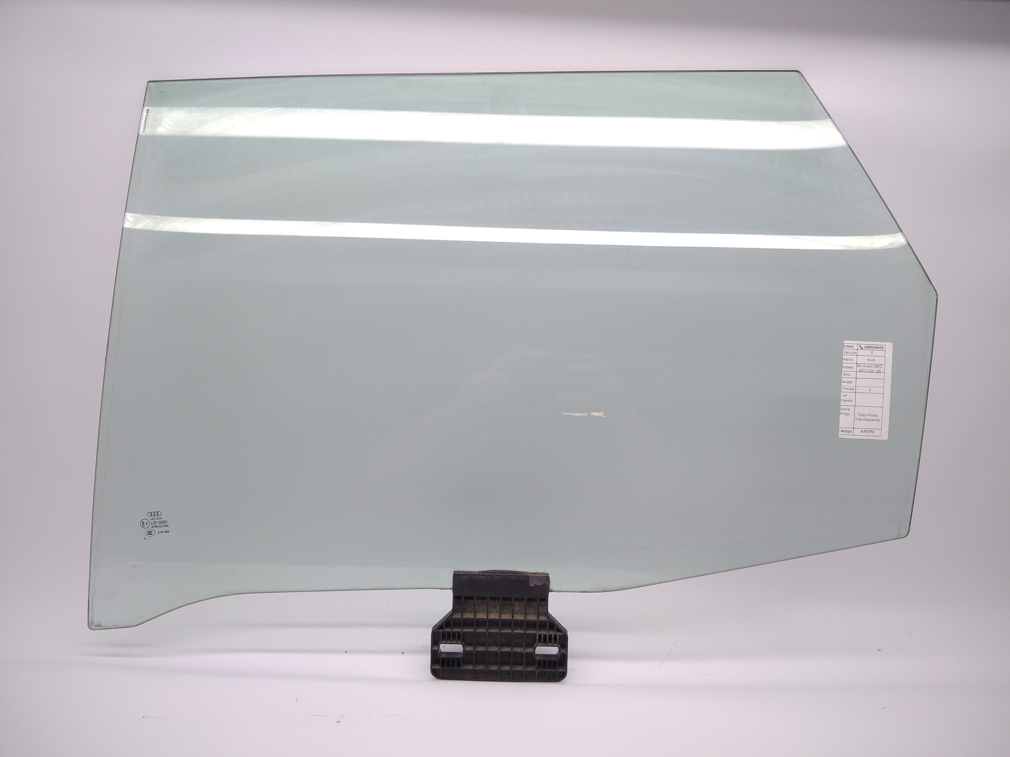 Vetro del porta post sinistra AUDI A4 Avant (8ED, B7) | 04 - 08