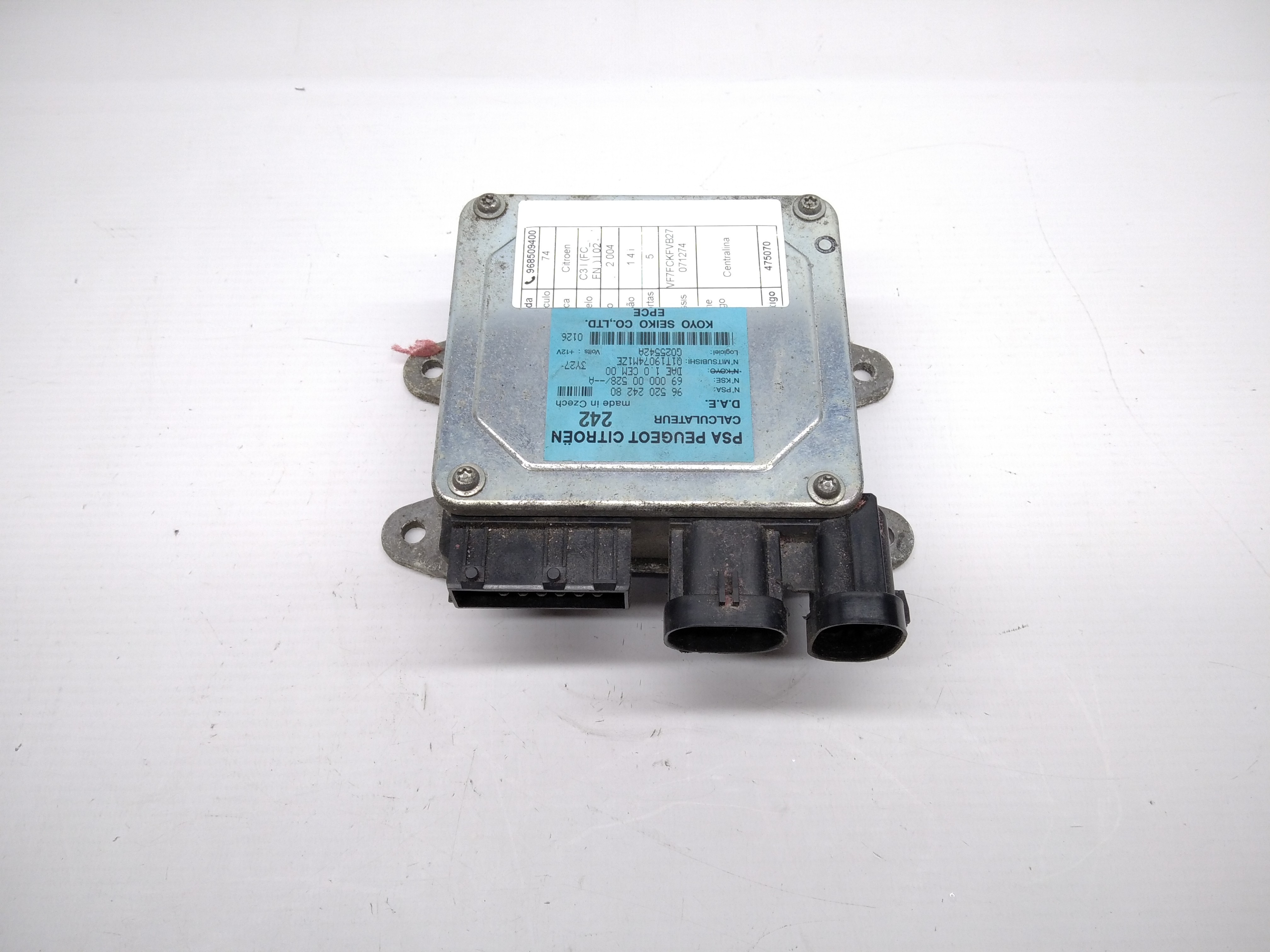 Centralina CITROEN C3 I (FC_, FN_) | 02 - 