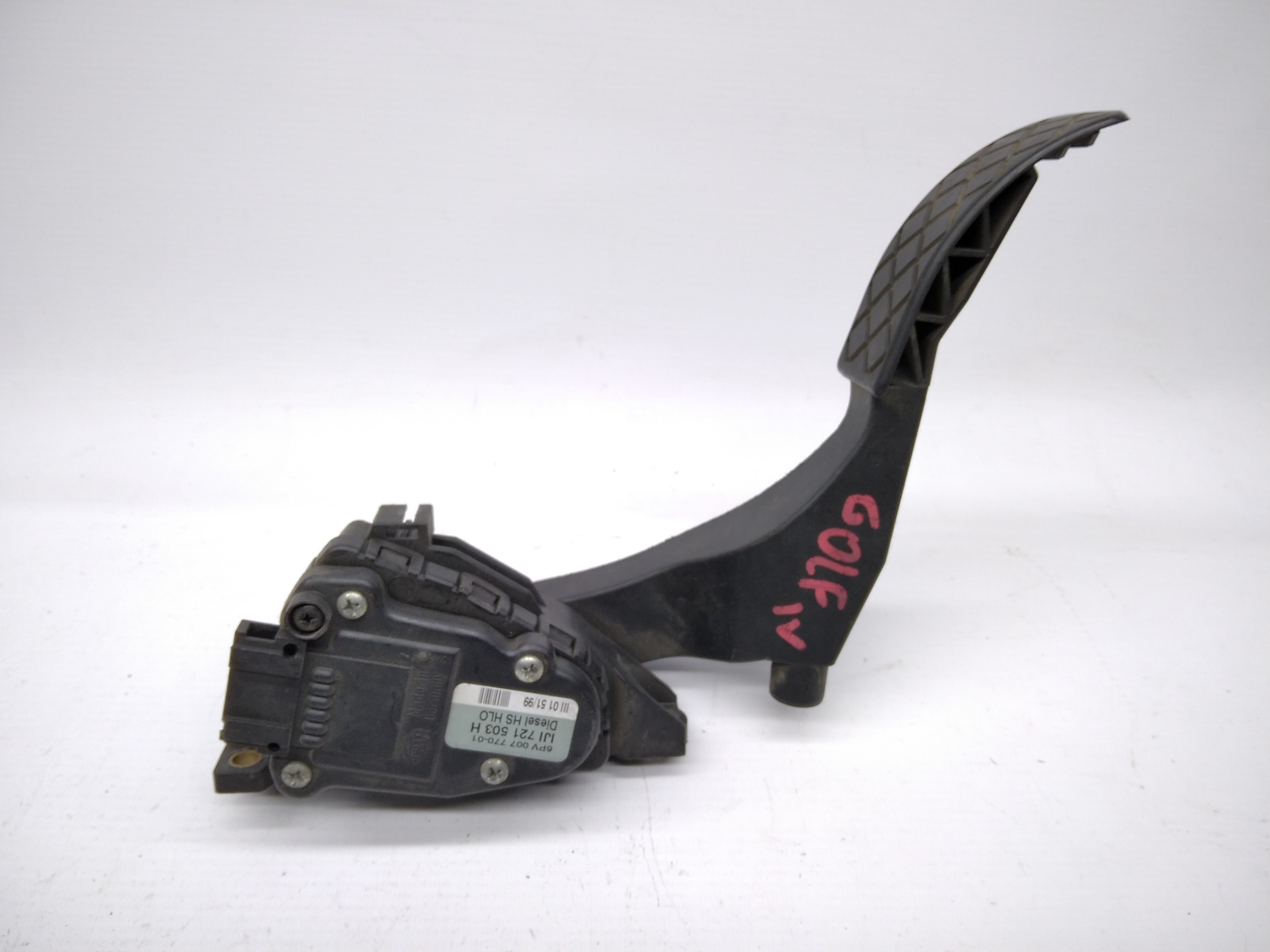 Potentiomètre d´accélérateur VOLKSWAGEN GOLF VI (5K1) | 08 - 14