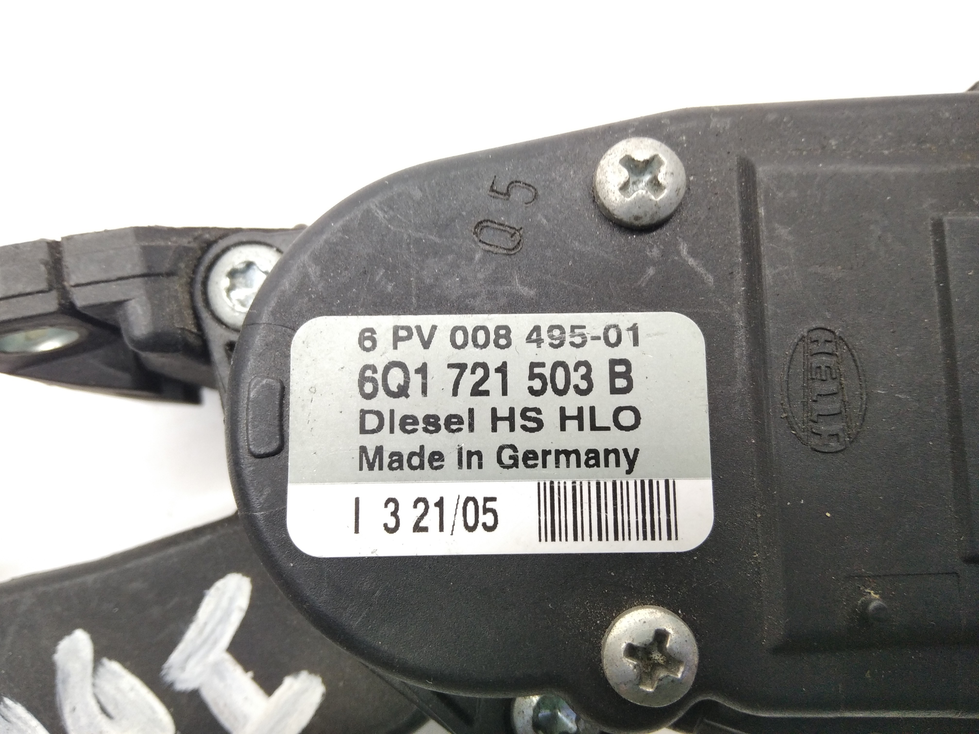 Throttle potentiometer SEAT IBIZA III (6L1) | 02 - 09 Imagem-4