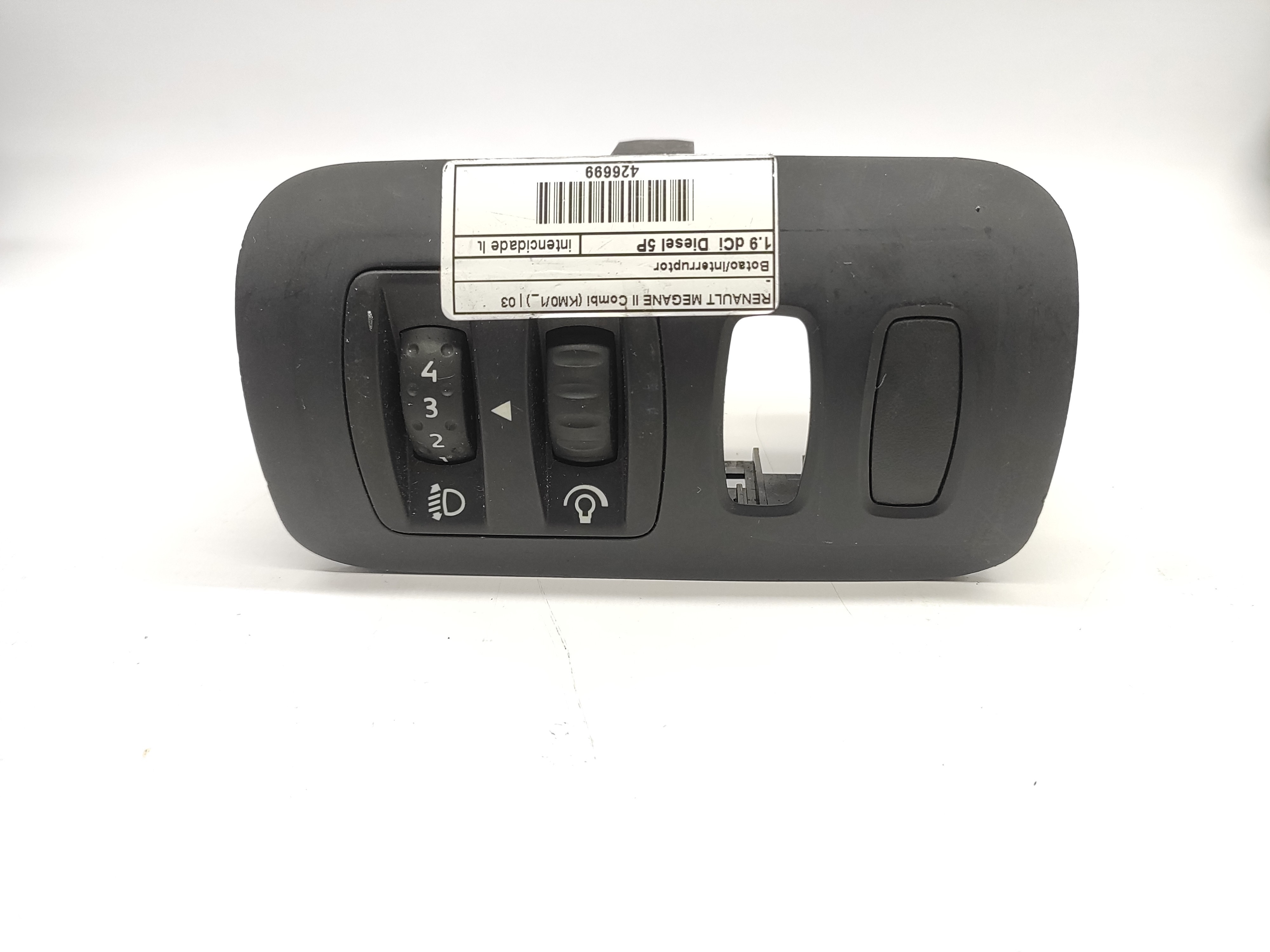 Interruptor Regulaçao Altura Farois RENAULT MEGANE II Grandtour (KM0/1_) | 03 - 12