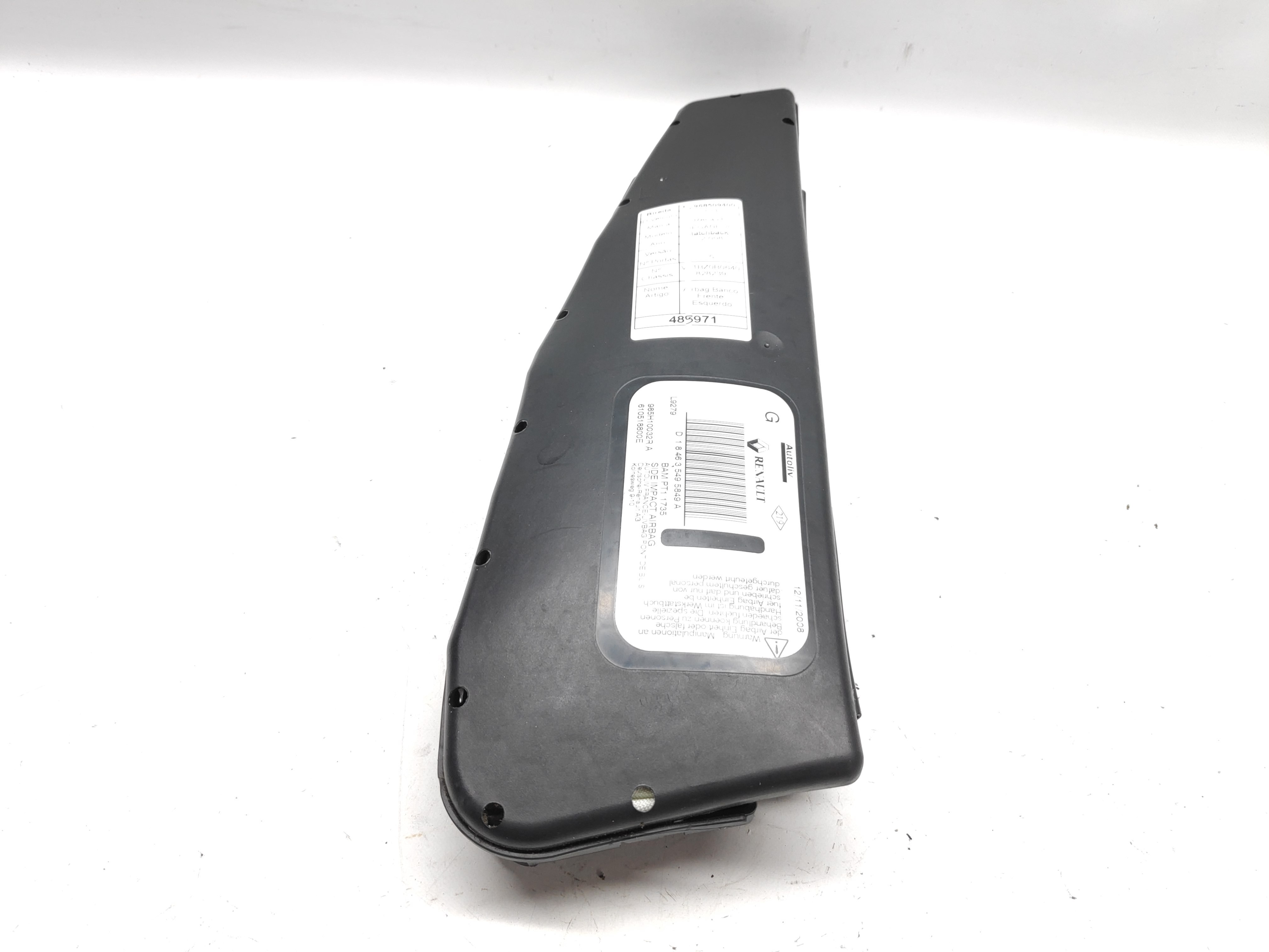 Airbag Banco Frente Esquerdo RENAULT MEGANE III Hatchback (BZ0/1_) | 08 - 