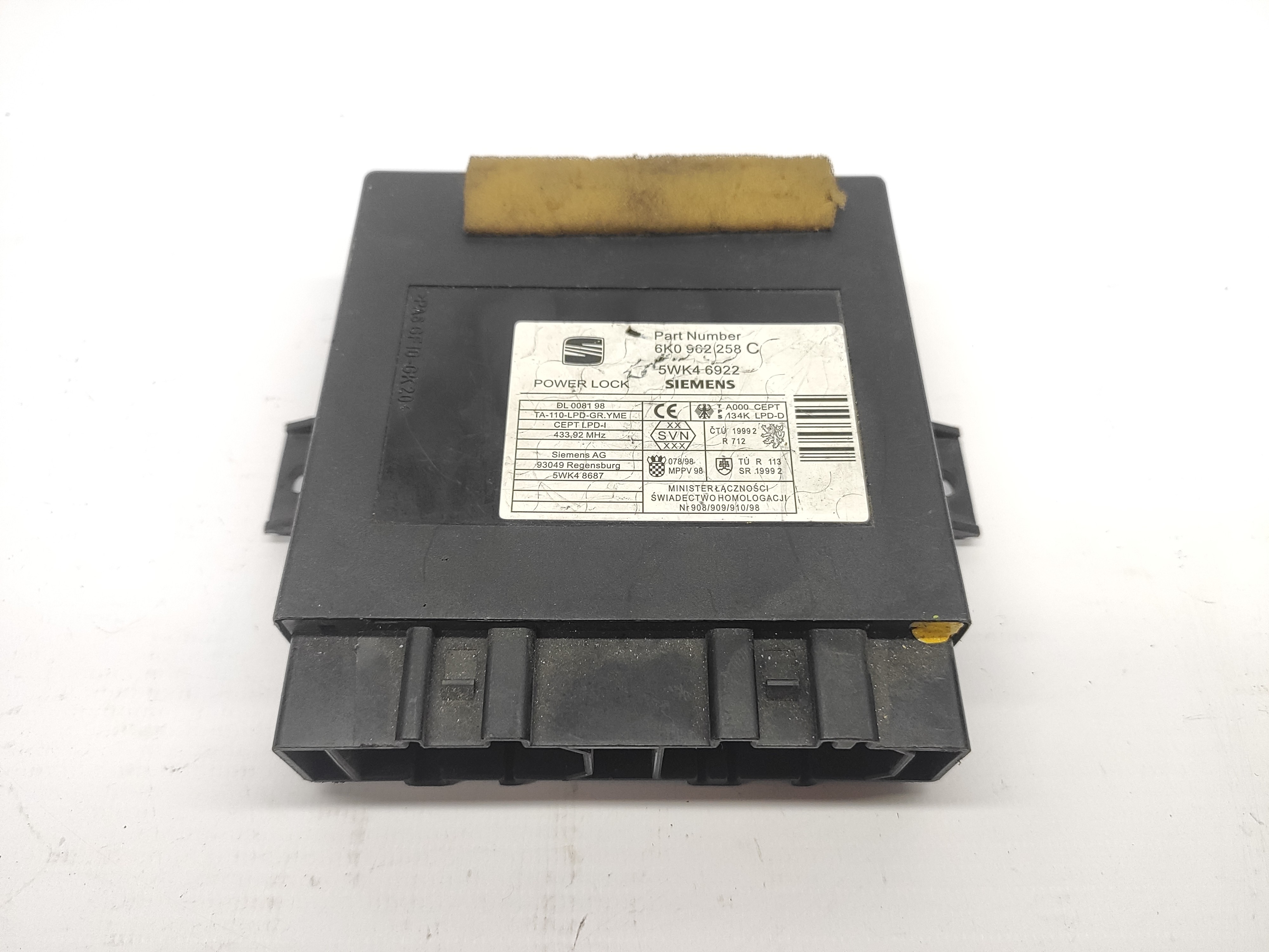 Centralina Fecho Central SEAT IBIZA III (6K1) | 99 - 02