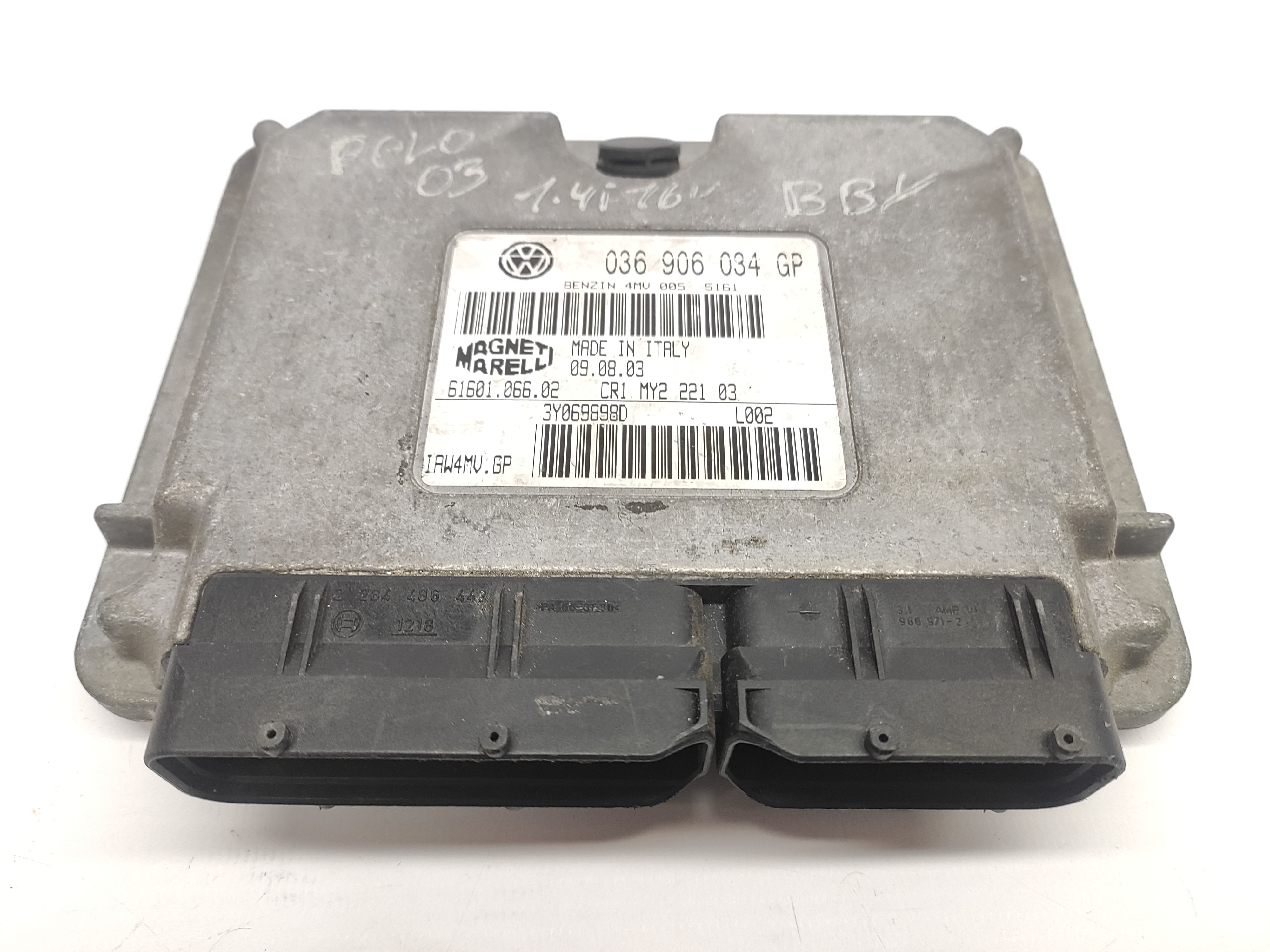 Centralina do Motor VOLKSWAGEN POLO (9N_) | 01 - 14