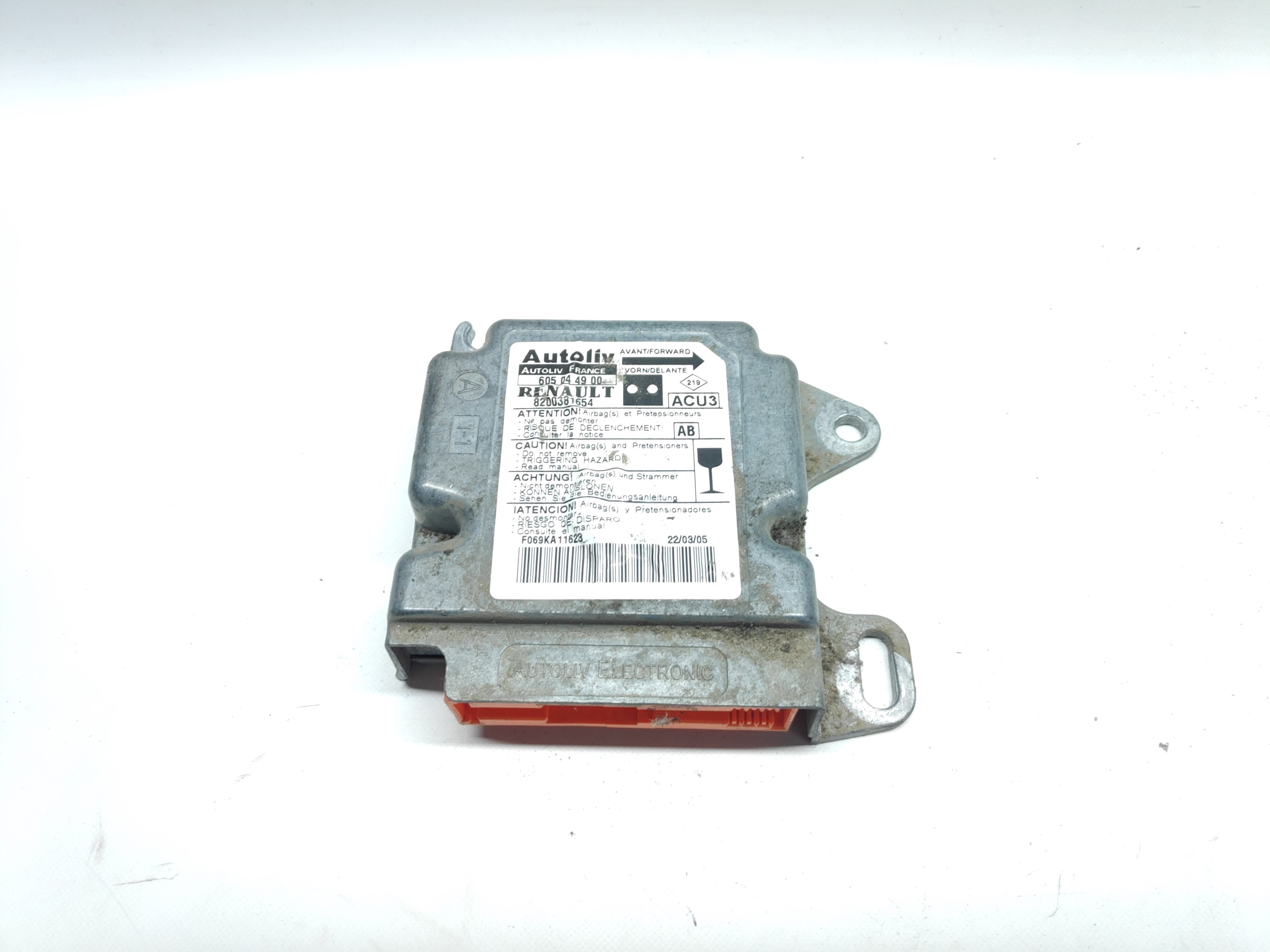 Airbag Module RENAULT KANGOO (KC0/1_) | 97 - 