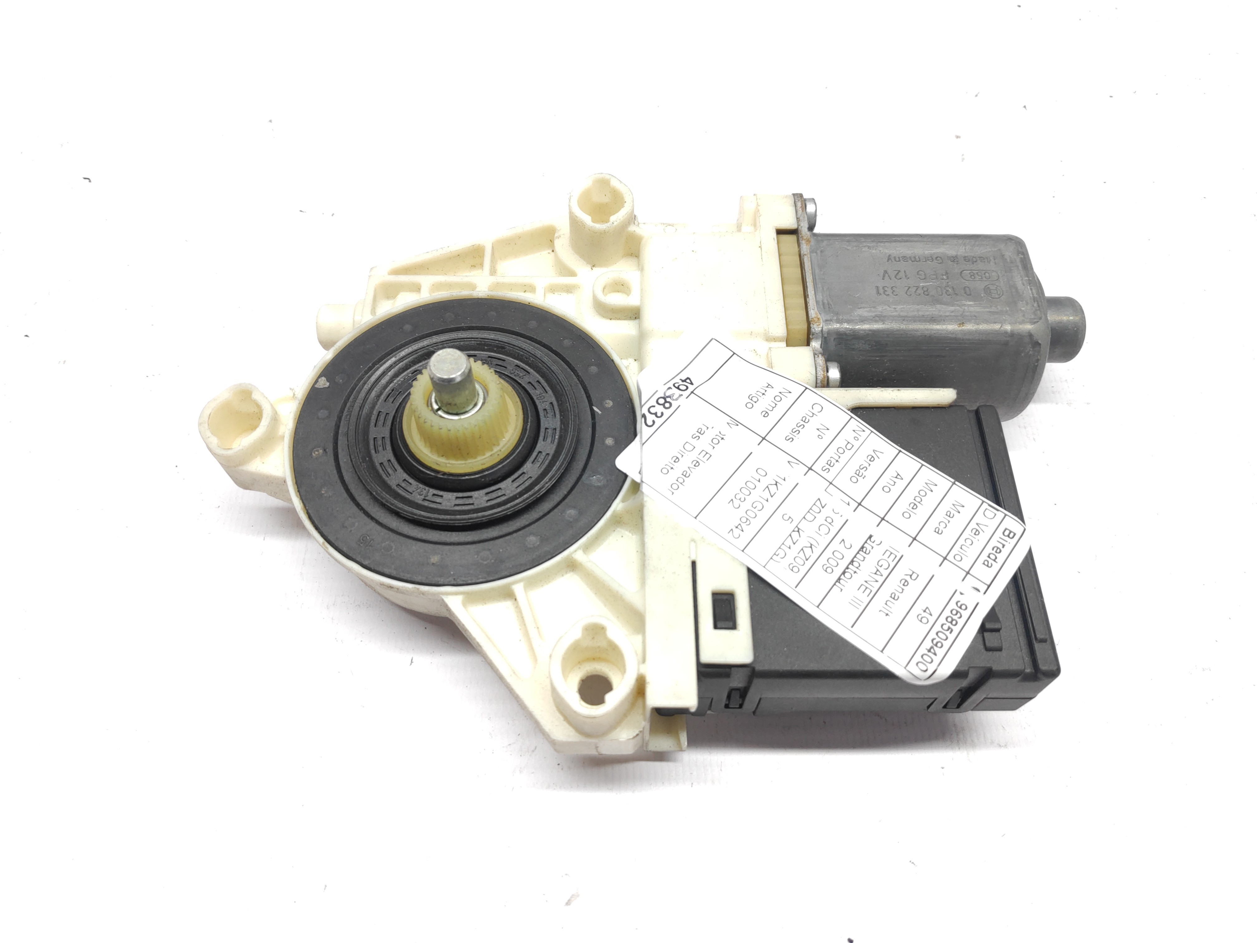 Motor Elevador Tras Direito RENAULT MEGANE III Grandtour (KZ0/1) | 08 - 