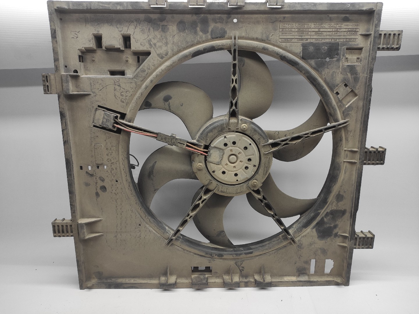 Radiator Fan w/ support MERCEDES-BENZ VITO Caixa (638) | 97 - 03