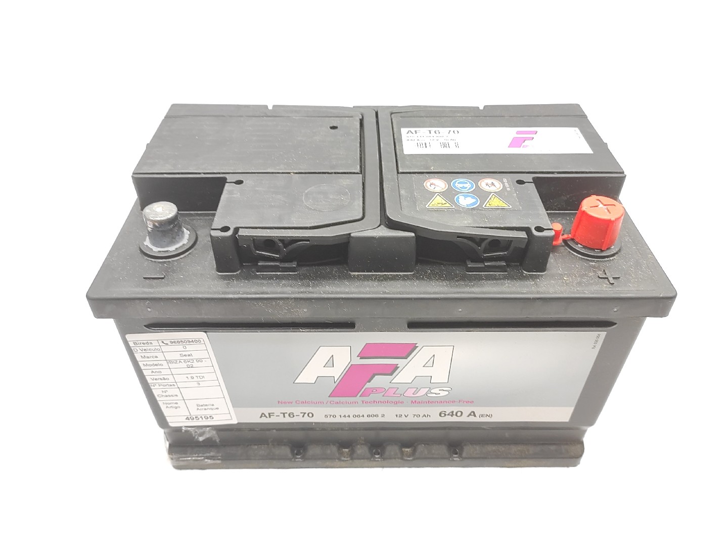 Starter Battery SEAT IBIZA III (6K1) | 99 - 02