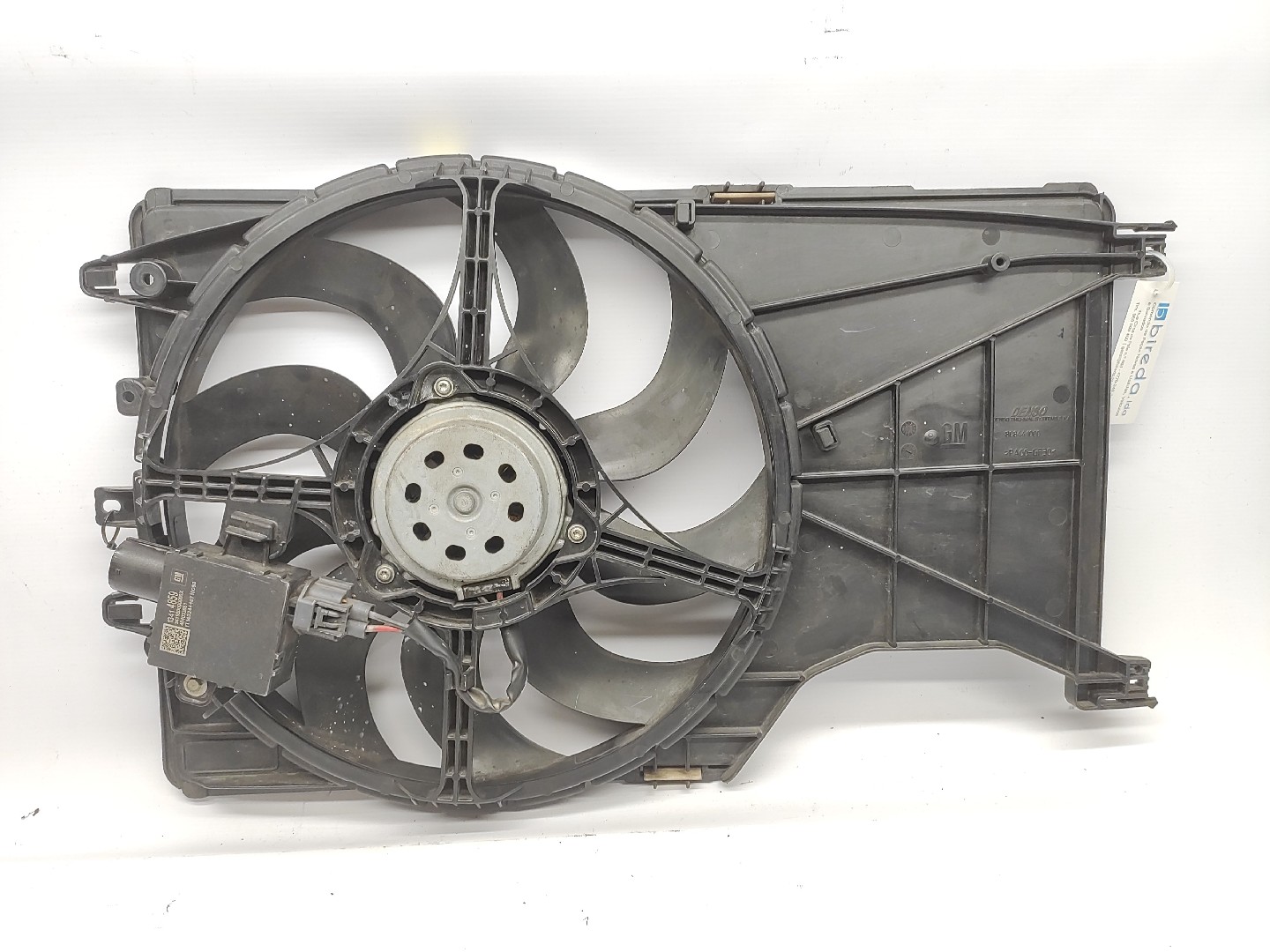 Radiator Fan w/ support OPEL CORSA E (X15) | 14 - 