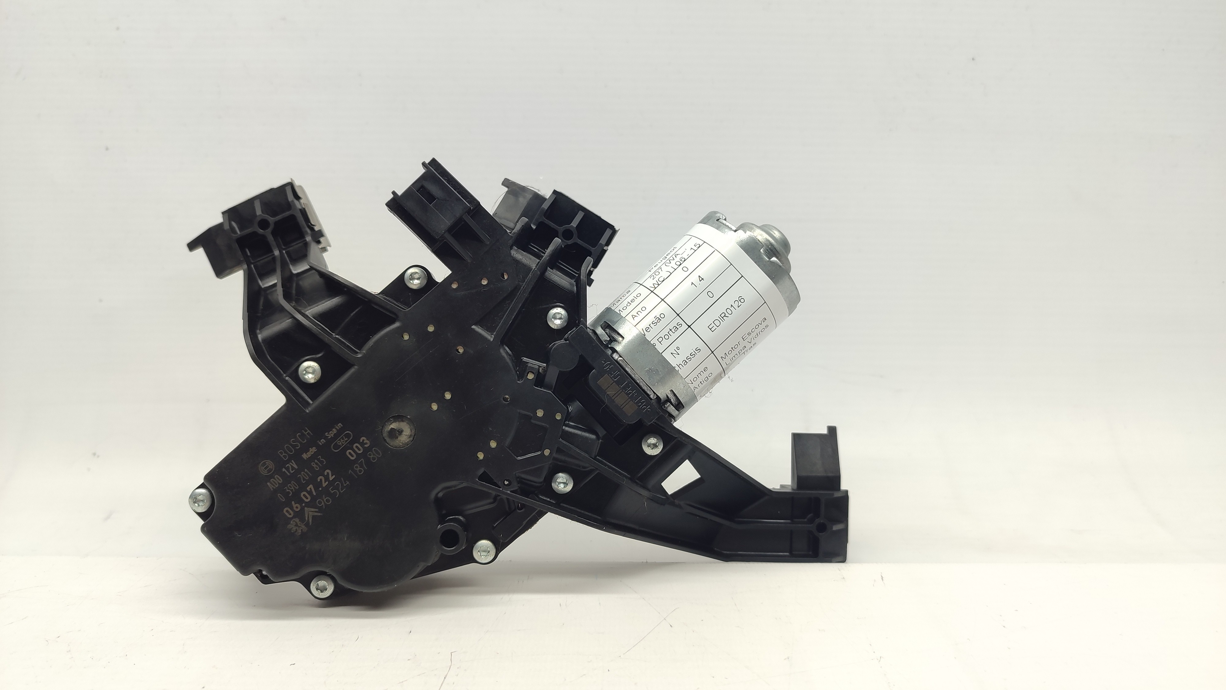 Motor Escova Limpa Vidros Tras PEUGEOT 207 (WA_, WC_) | 06 - 15