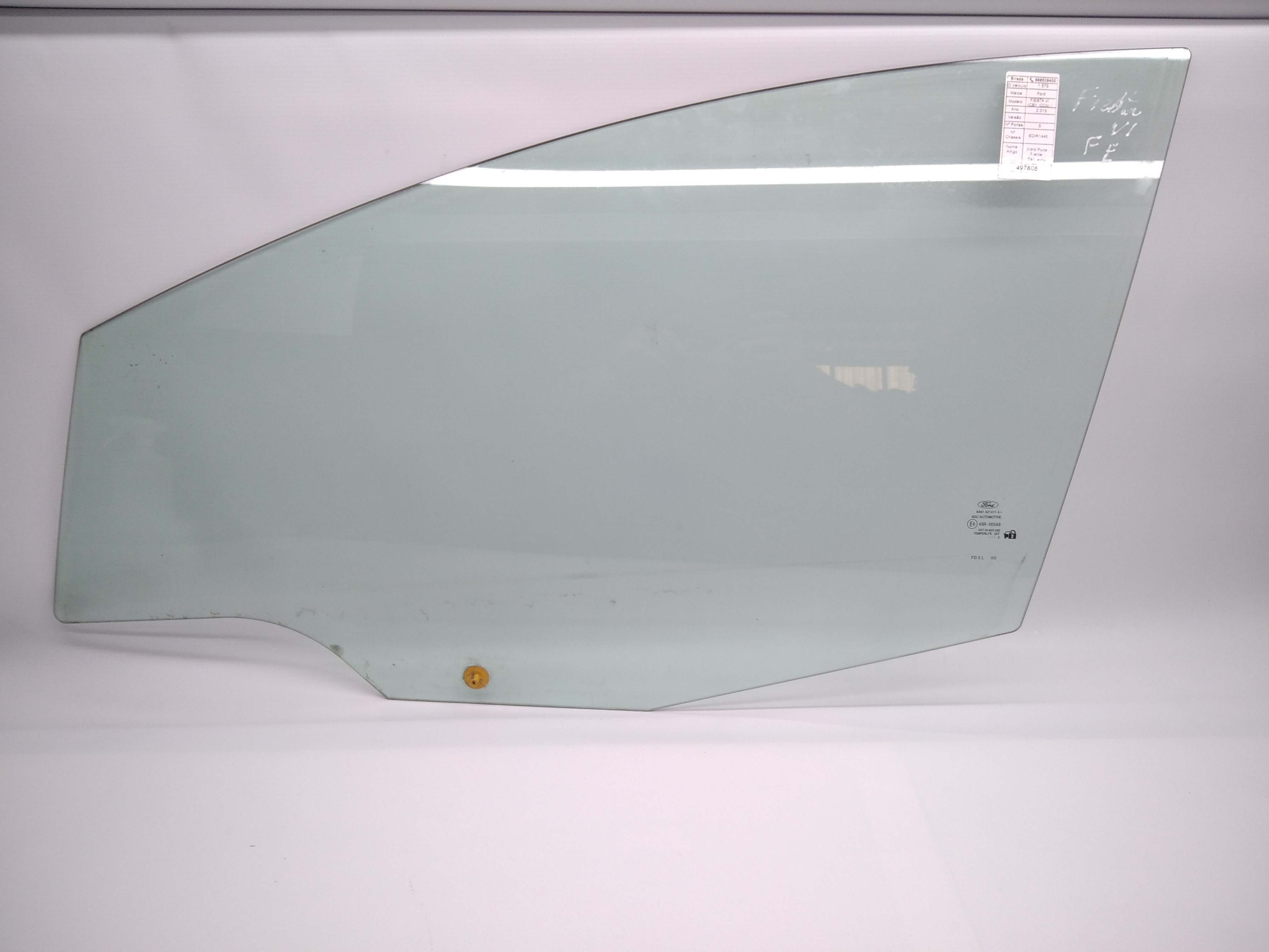Vidro Porta Frente Esquerdo FORD FIESTA VI (CB1, CCN) | 08 - 