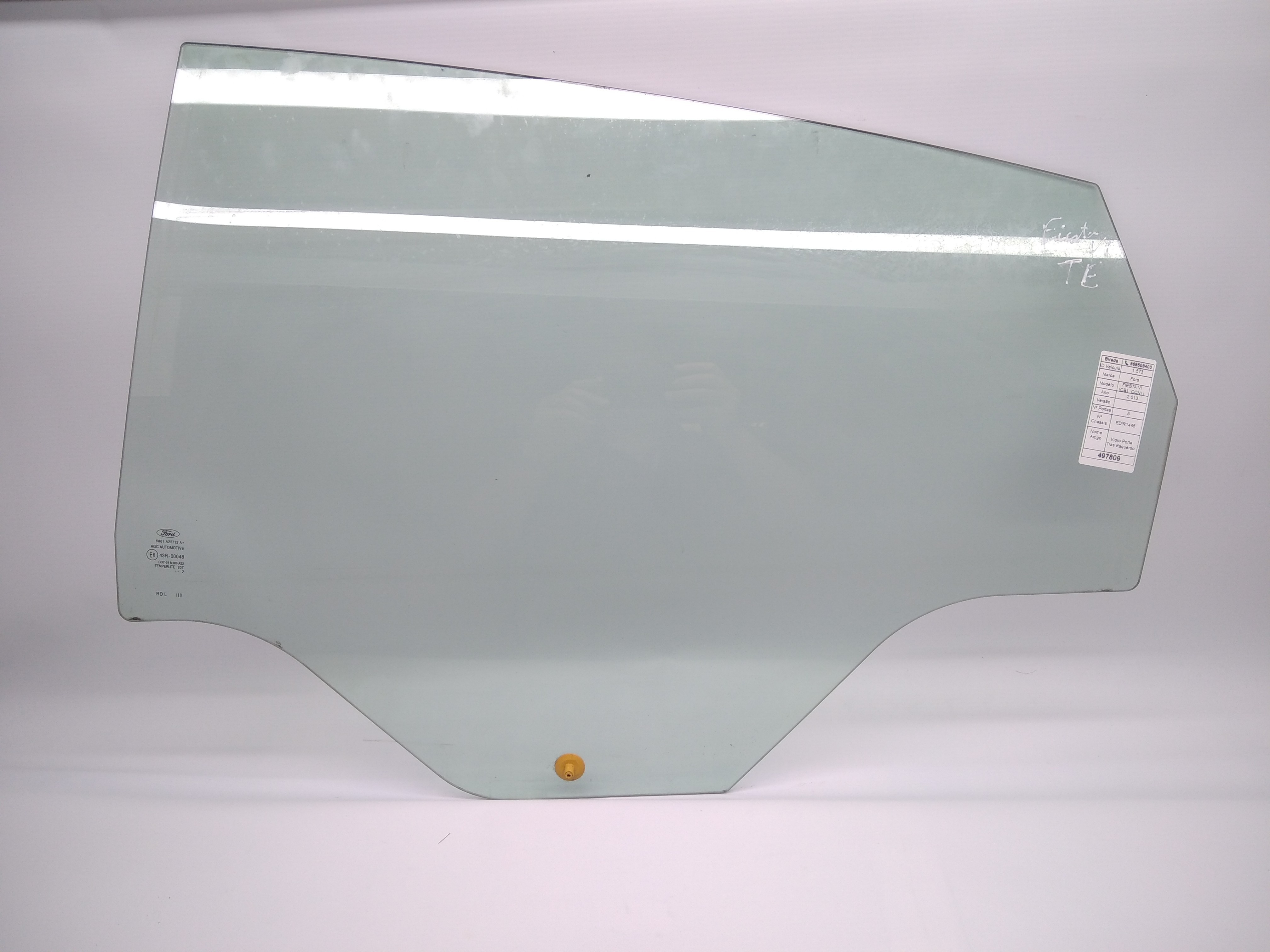 Vidro Porta Tras Esquerdo FORD FIESTA VI (CB1, CCN) | 08 - 