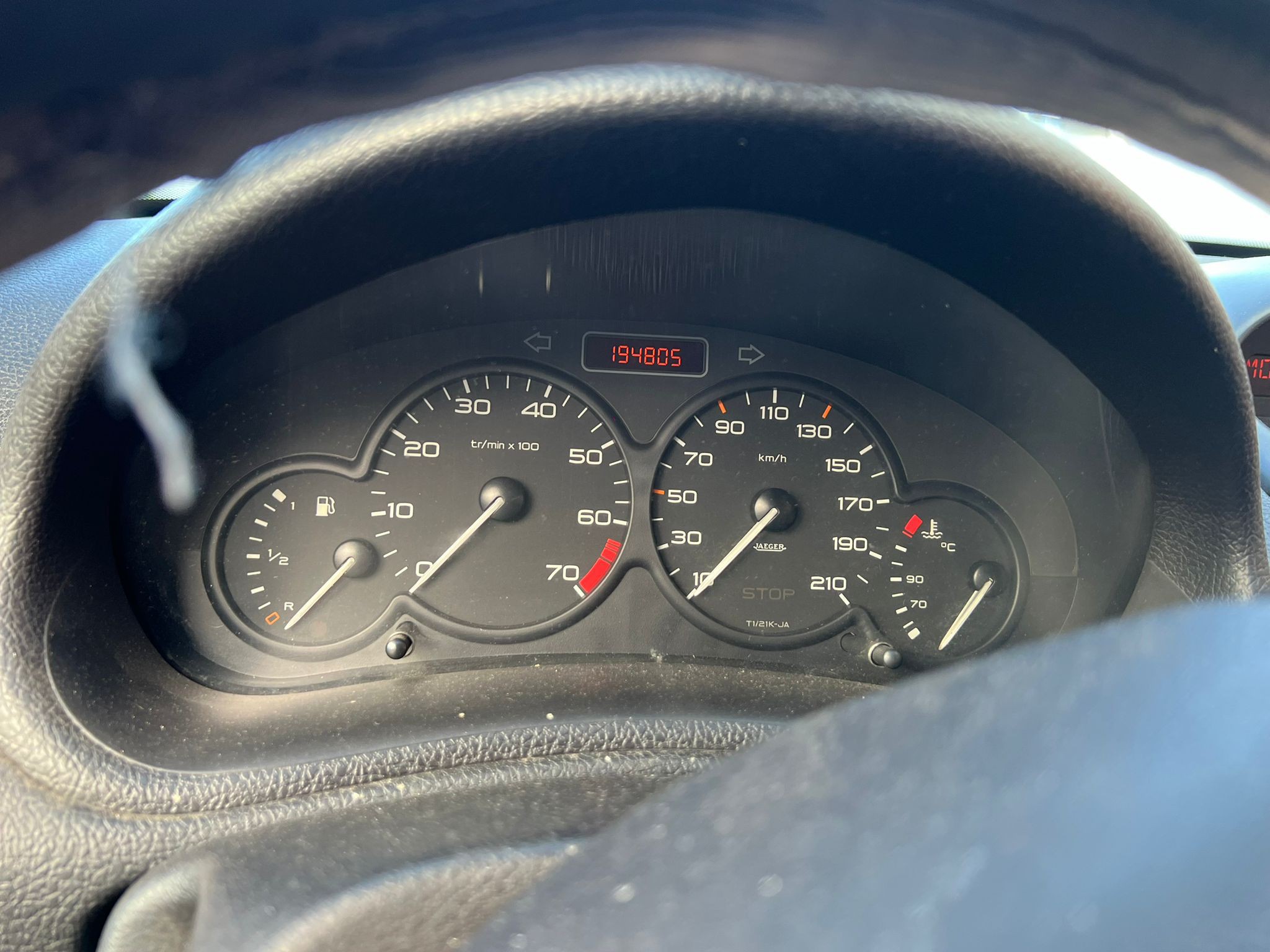 Quadrante PEUGEOT 206 Hatchback (2A/C) | 98 - 12
