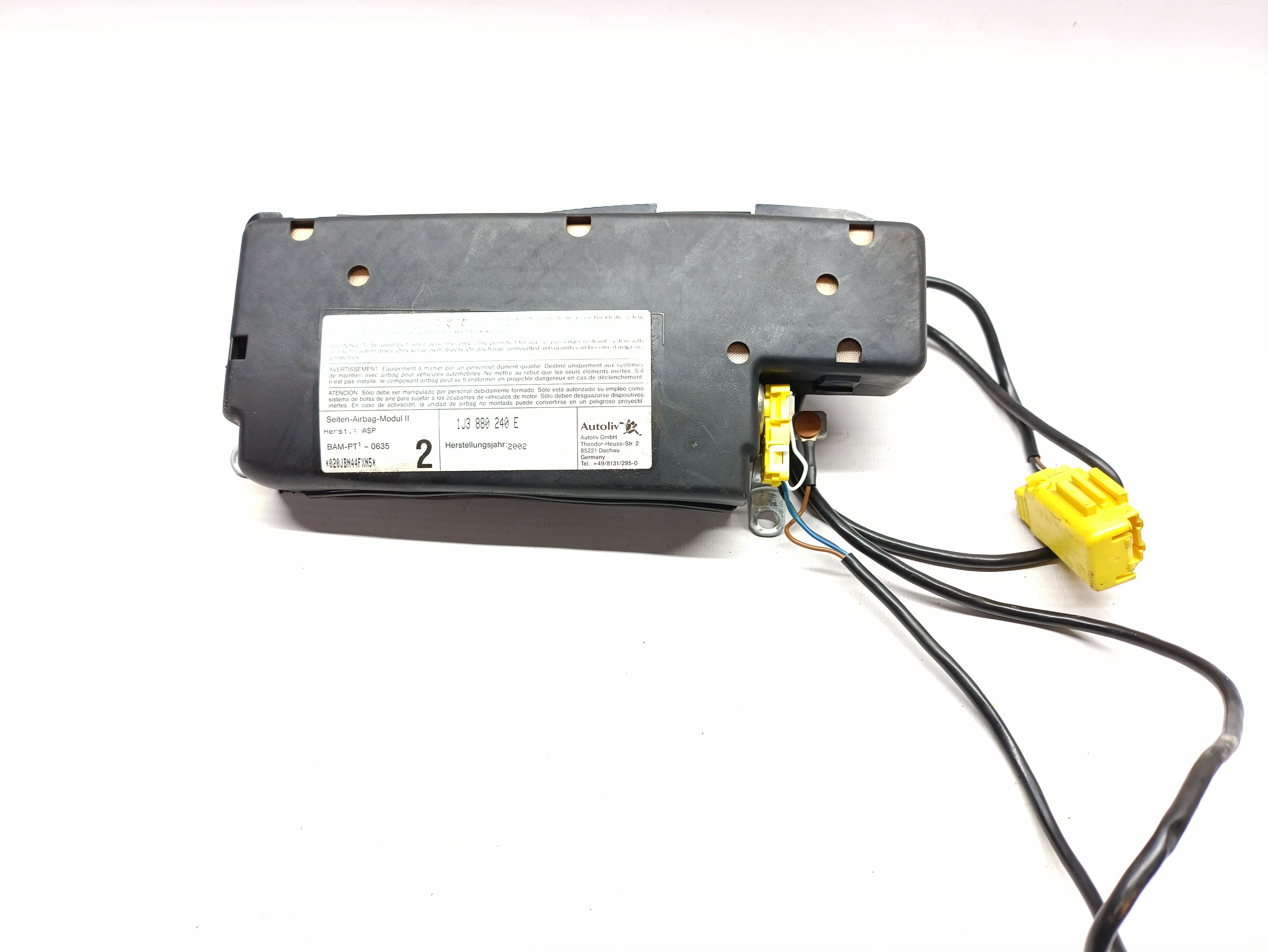 Airbag Banco Frente Direito VOLKSWAGEN GOLF IV (1J1) | 97 - 07