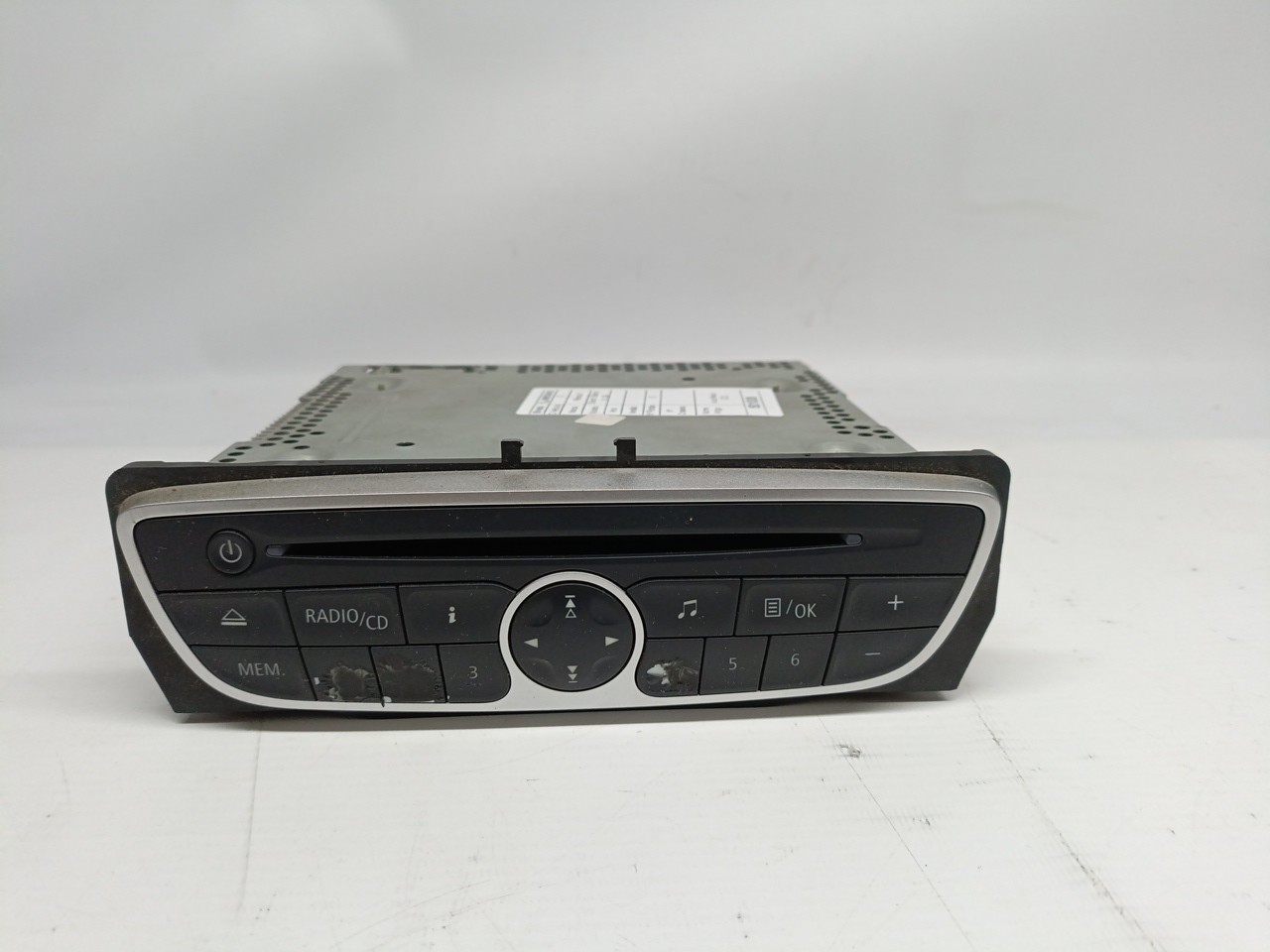 Auto-Radio (CD) RENAULT GRAND SCÉNIC III (JZ0/1_) | 09 - 