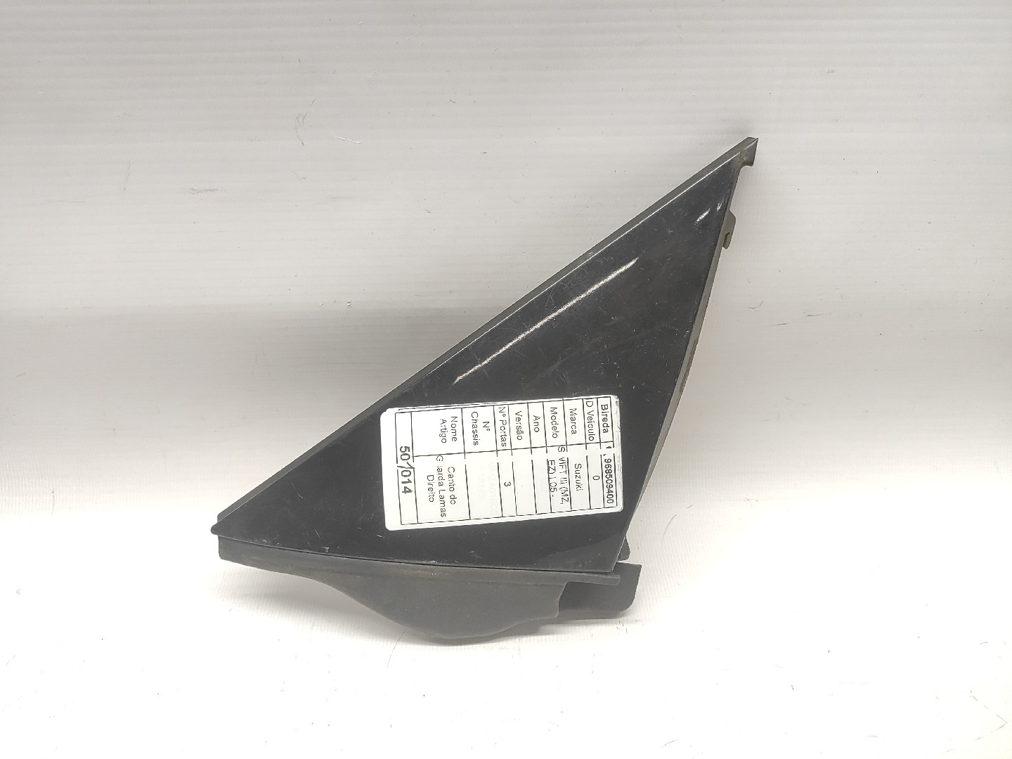 Canto do Guarda Lamas Direito SUZUKI SWIFT III (MZ, EZ) | 05 - 