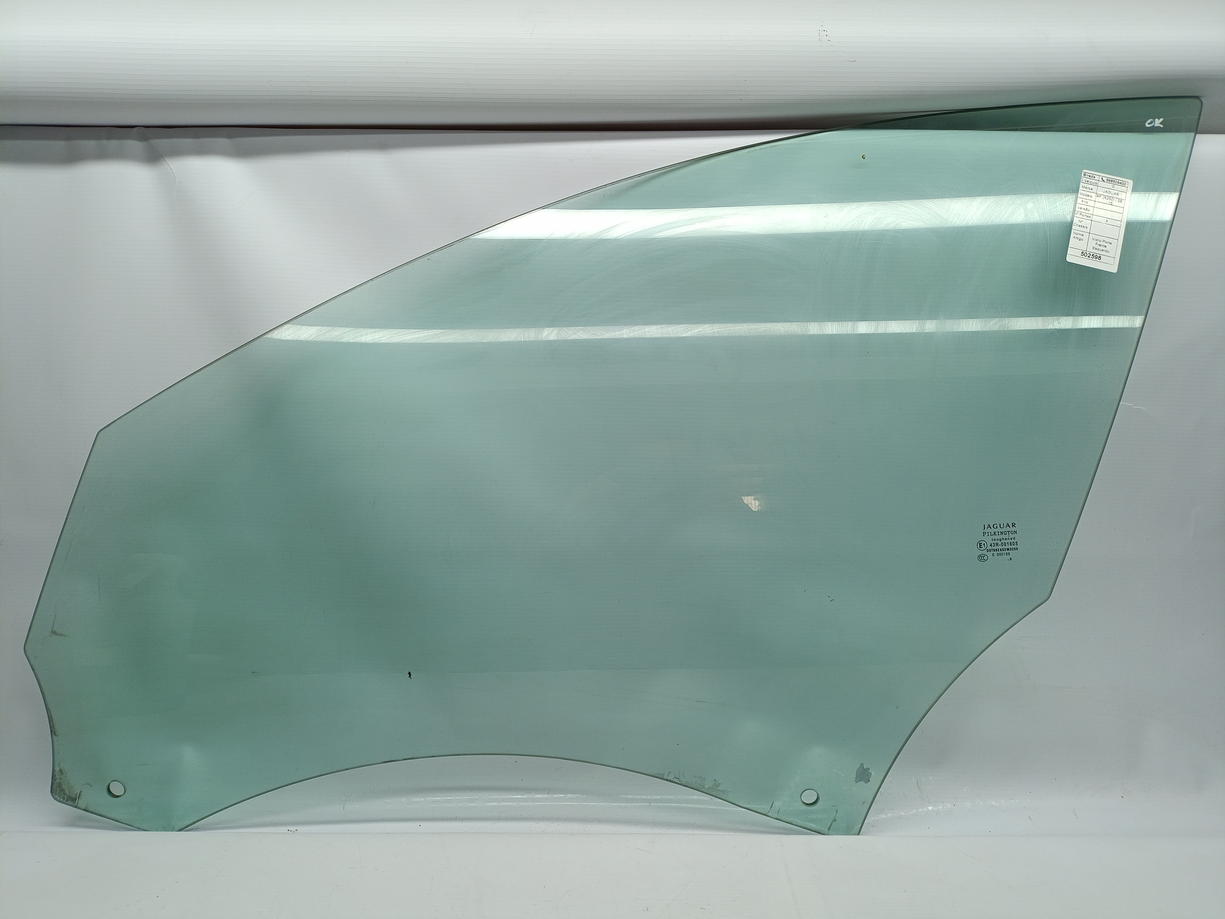 Vidro Porta Frente Esquerdo JAGUAR XF (X250) | 08 - 15