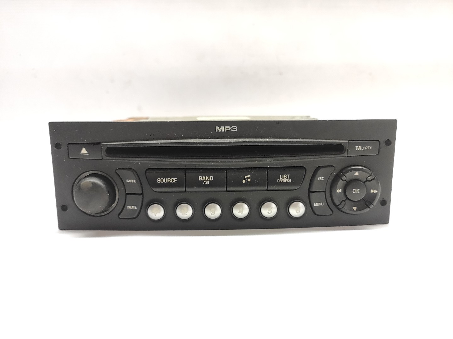 Auto-Radio (CD) CITROEN C4 Picasso I Veículo multiuso (UD_) | 06 - 15