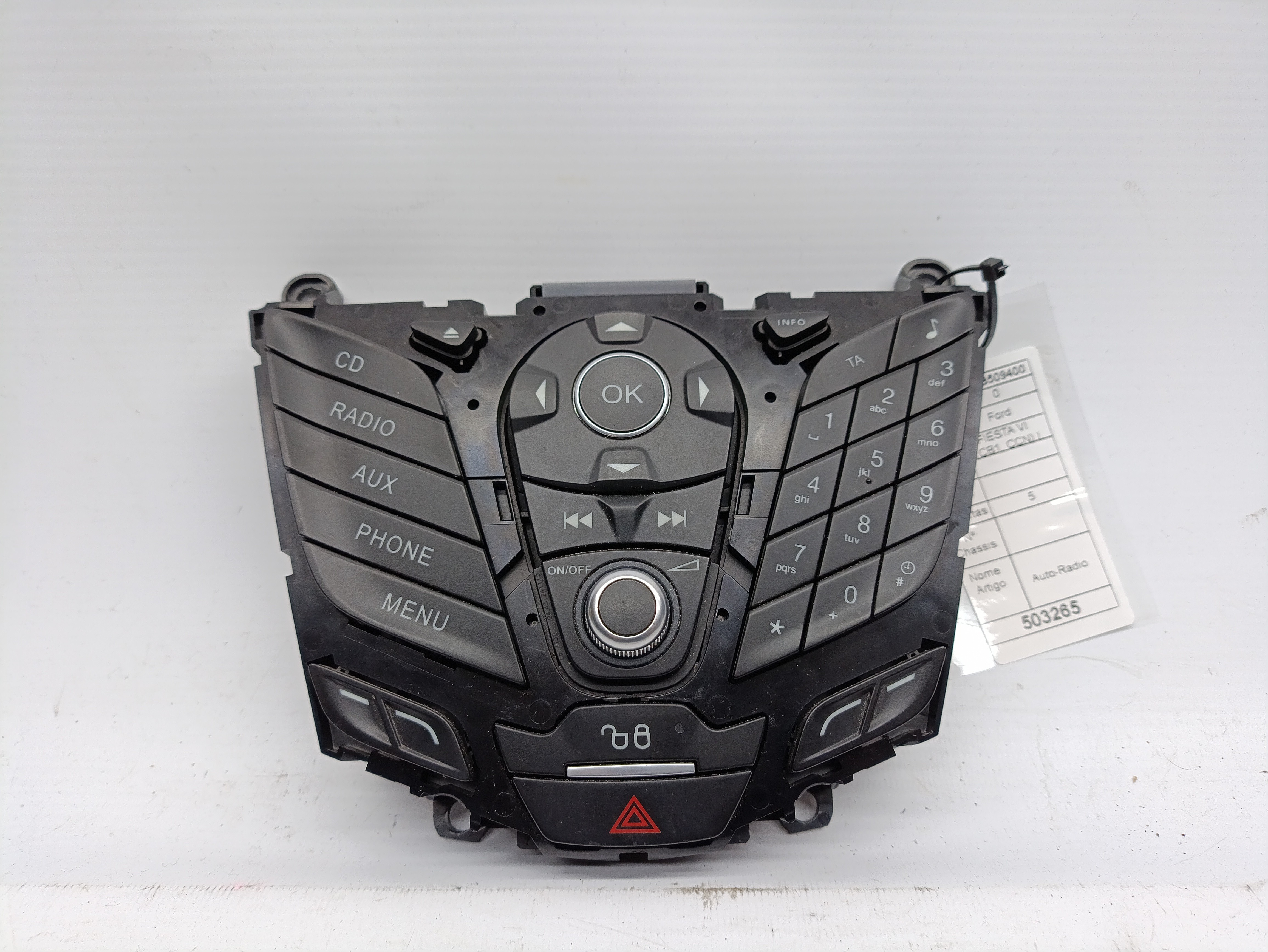 Auto-Radio FORD FIESTA VI (CB1, CCN) | 08 - 