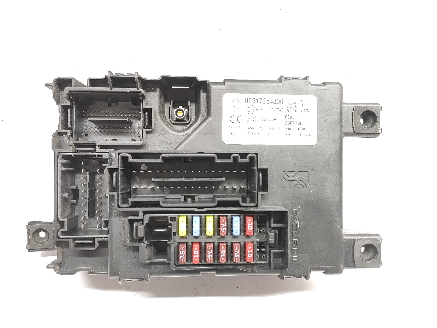 Fuse Box FIAT GRANDE PUNTO (199_) | 05 - 