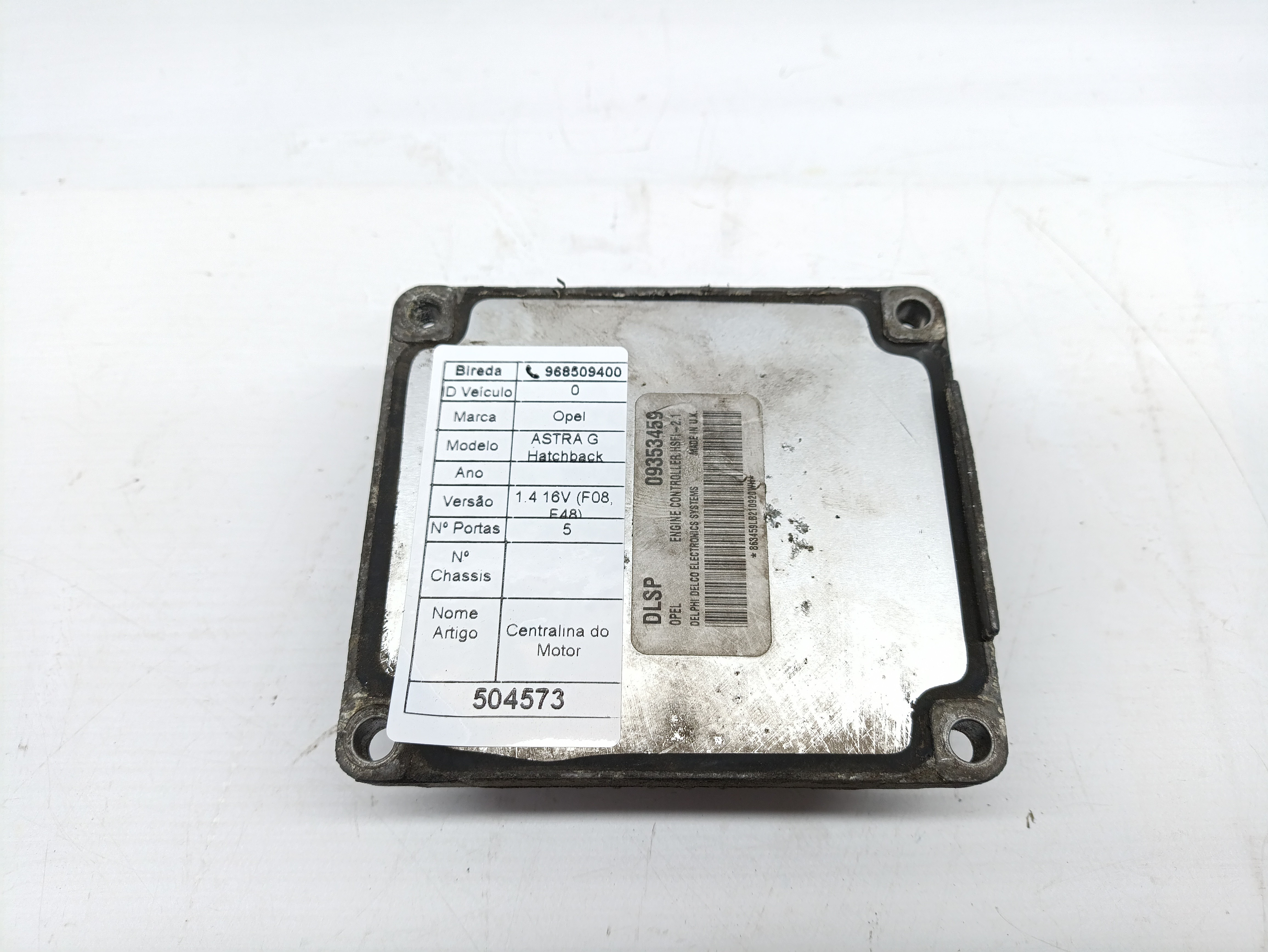 Centralina do Motor OPEL ASTRA G Hatchback (T98) | 98 - 09