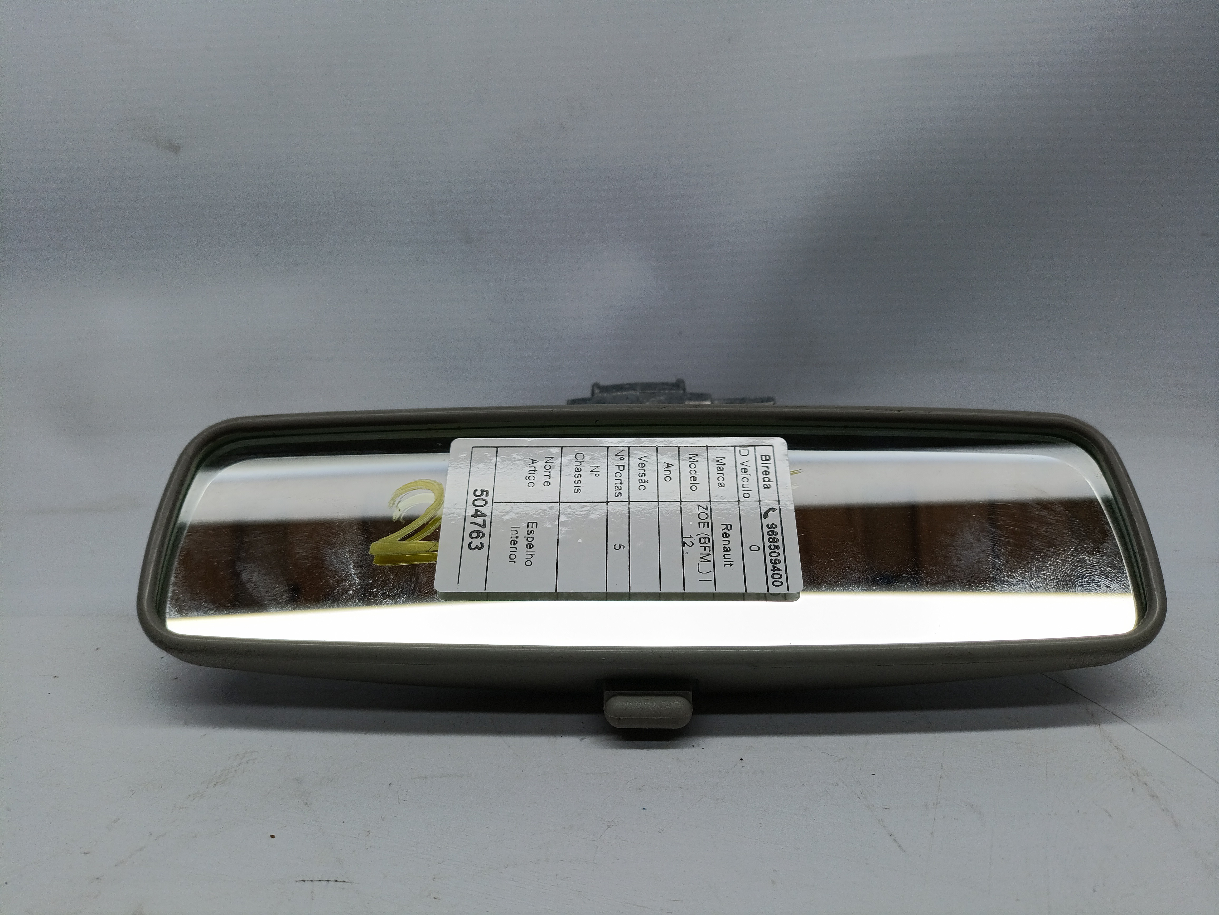 Espelho Interior RENAULT ZOE (BFM_) | 12 - 