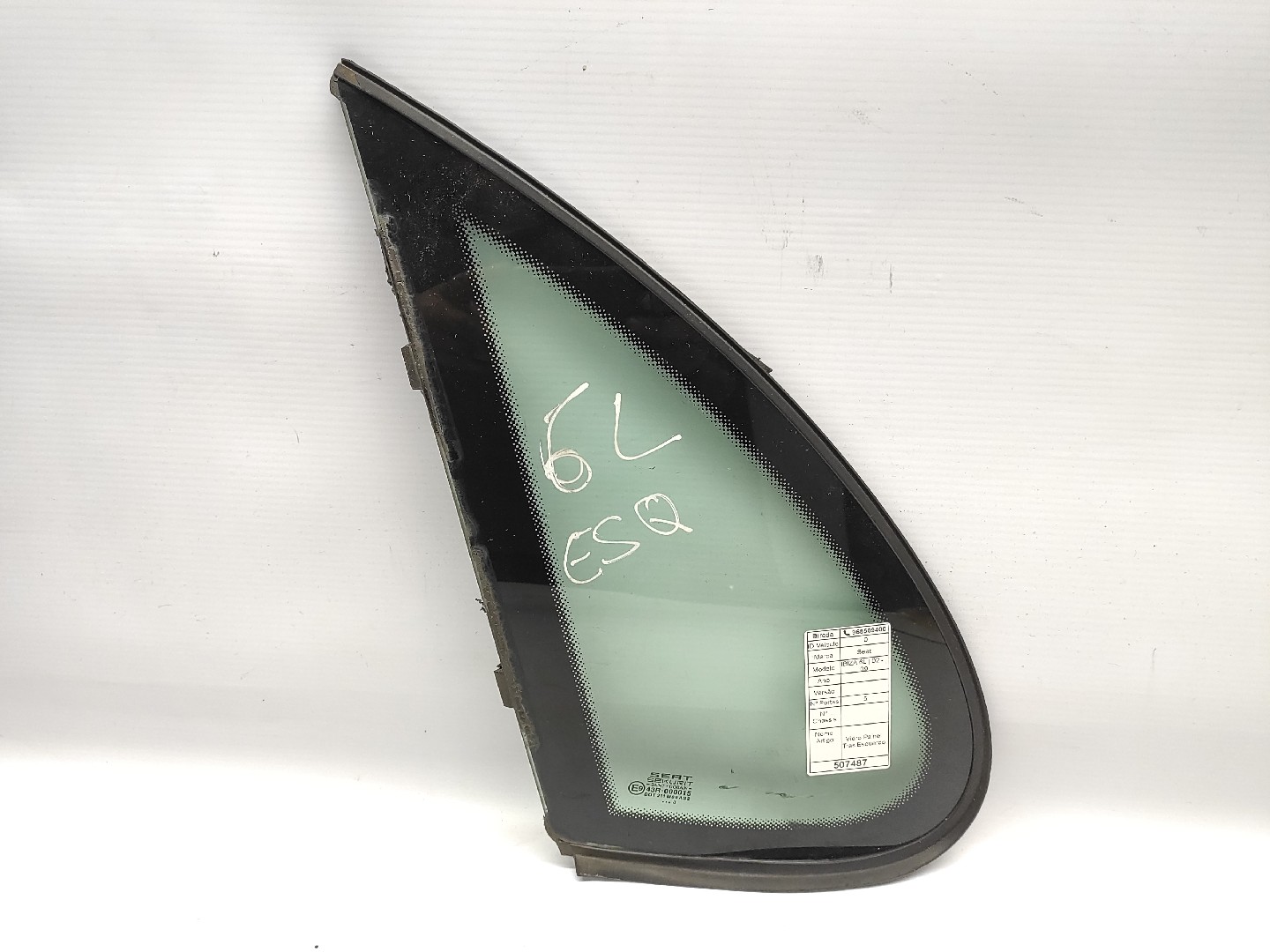Vidro Painel Tras Esquerdo SEAT IBIZA III (6L1) | 02 - 09