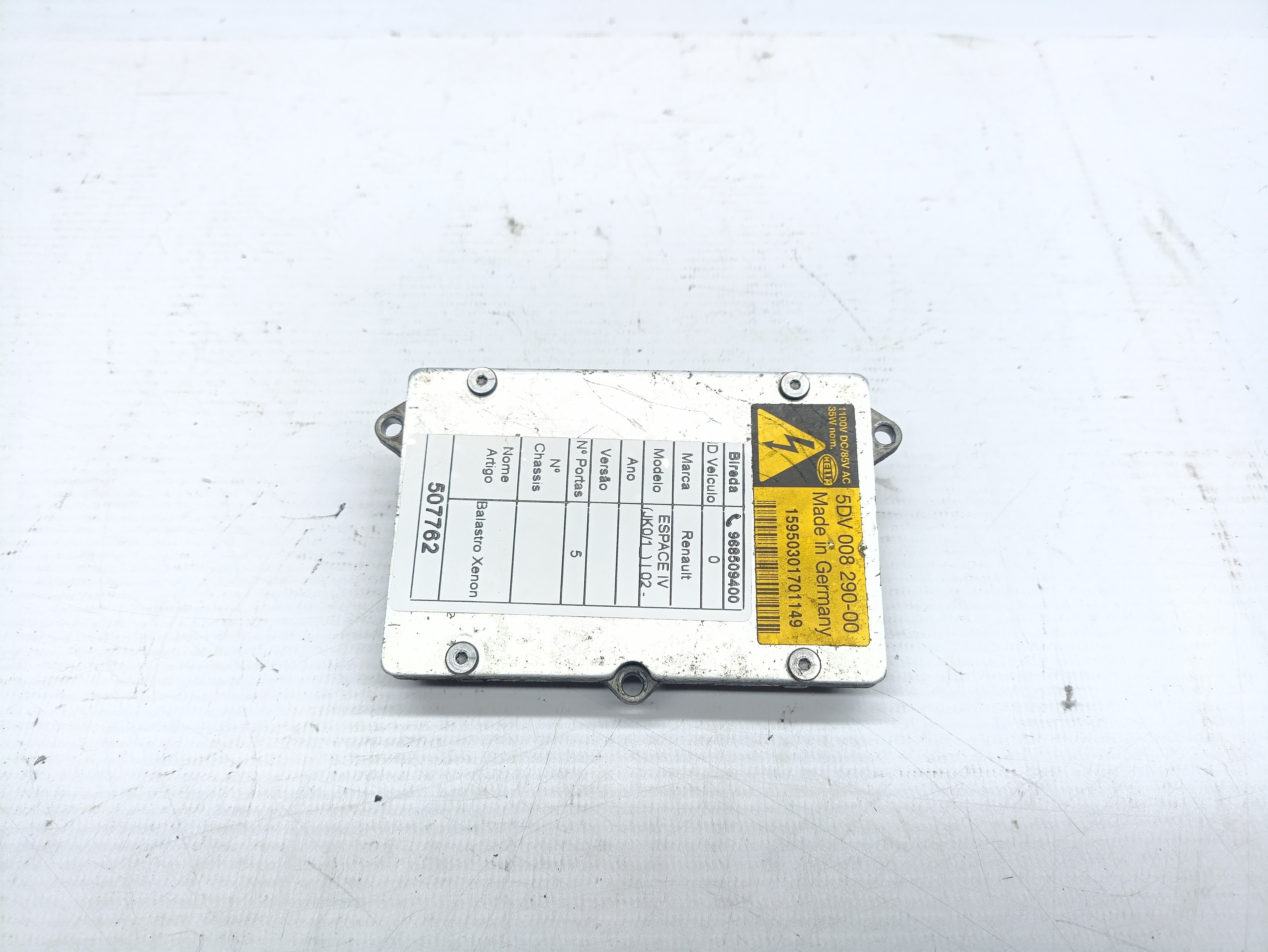 Balastro Xenon RENAULT ESPACE IV (JK0/1_) | 02 - 