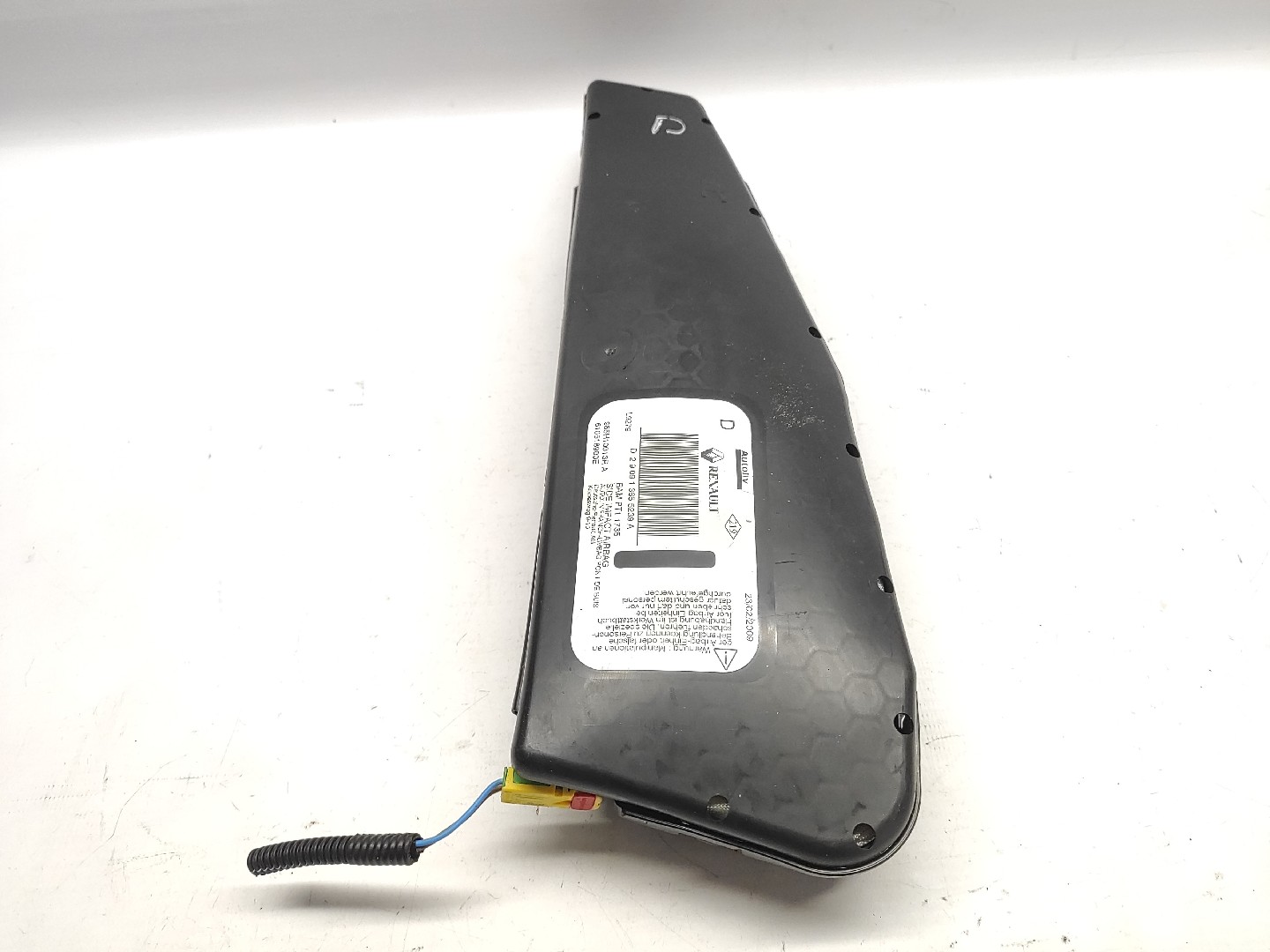 right front airbag RENAULT MEGANE III Hatchback (BZ0/1_) | 08 - 