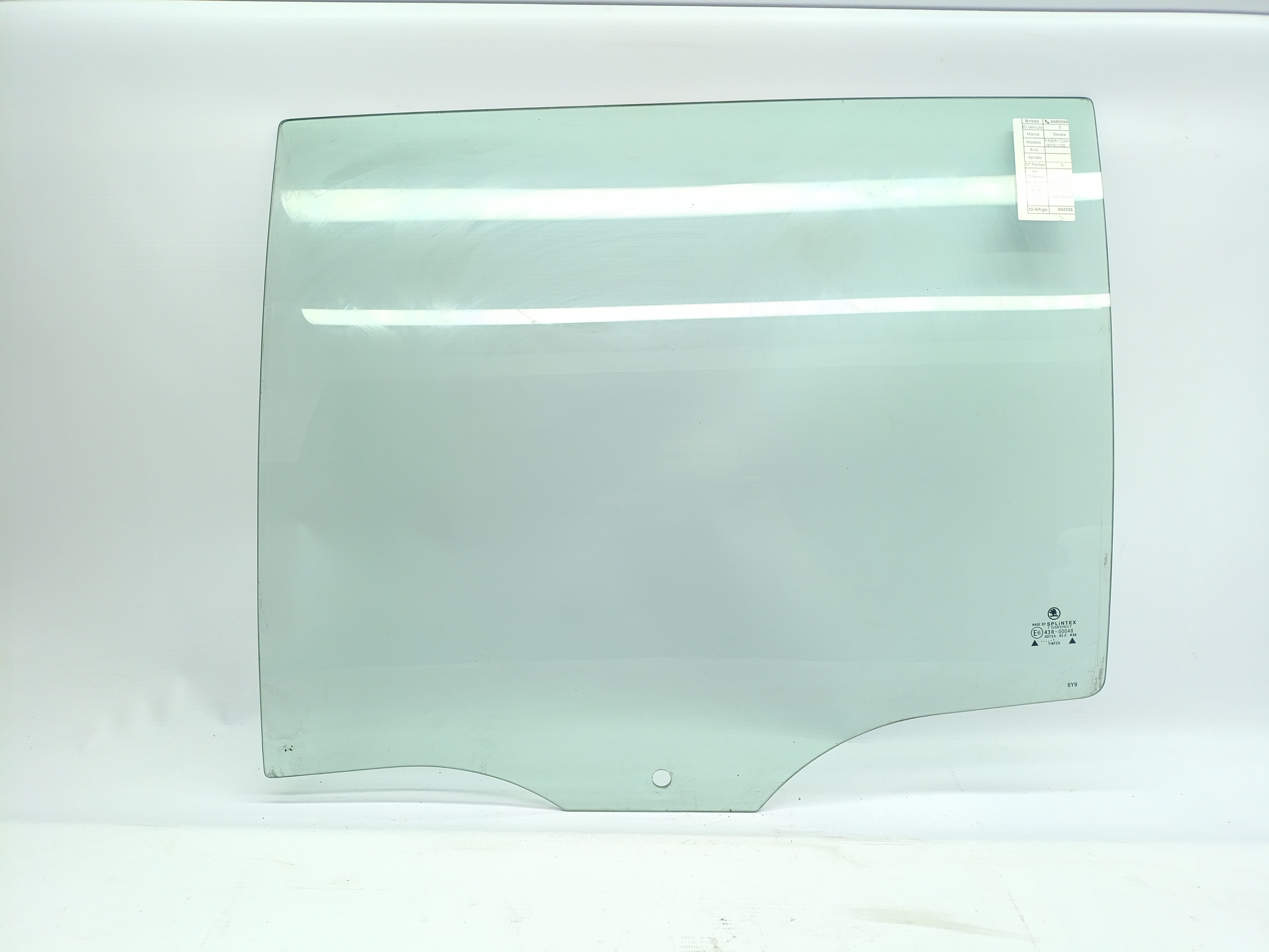 Left Rear Door Glass SKODA FABIA I Combi (6Y5) | 00 - 07