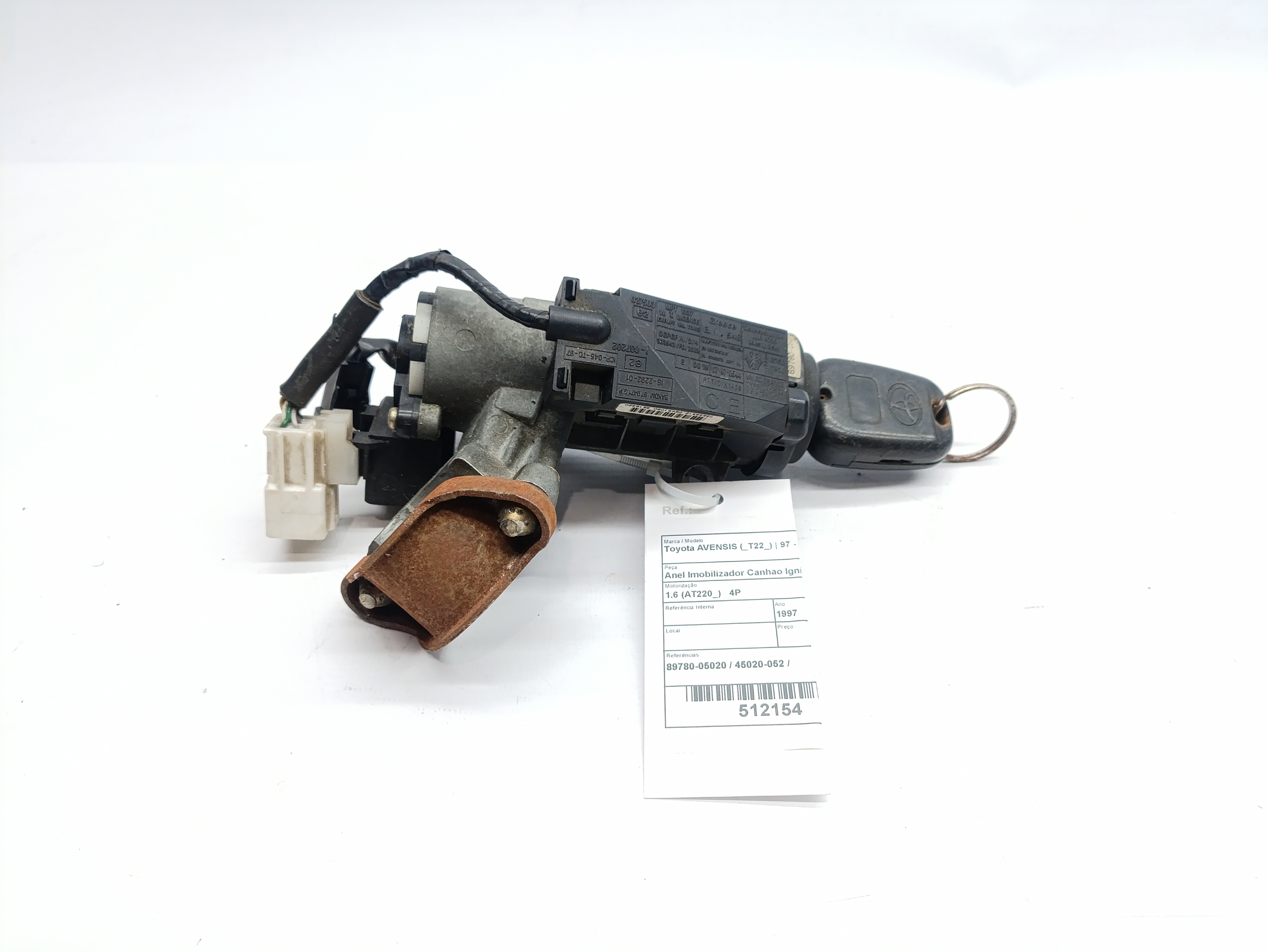 ANTIRROBO TOYOTA AVENSIS (_T22_) | 97 - 03
