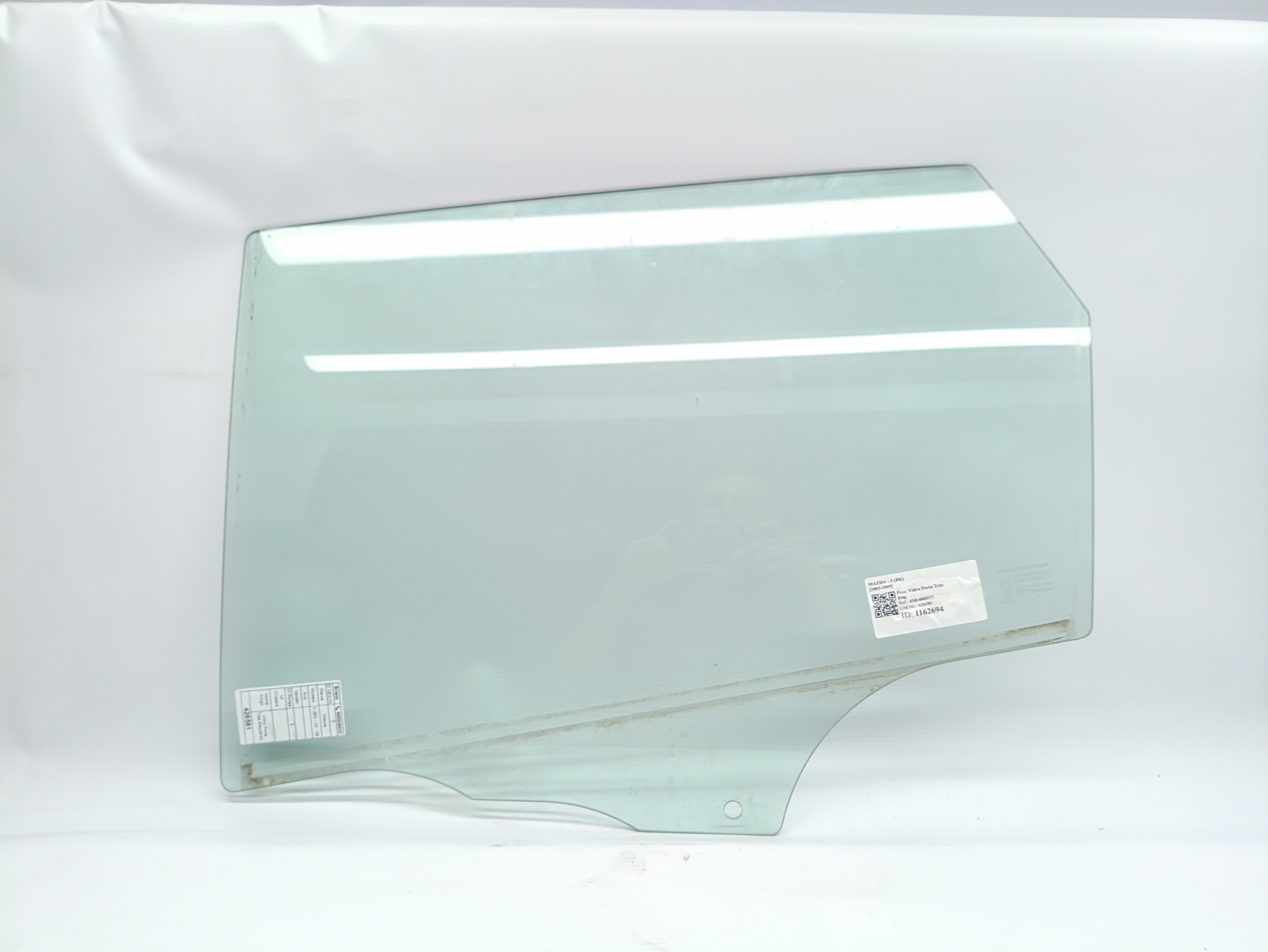 Left Rear Door Glass MAZDA 3 (BK) | 03 - 09