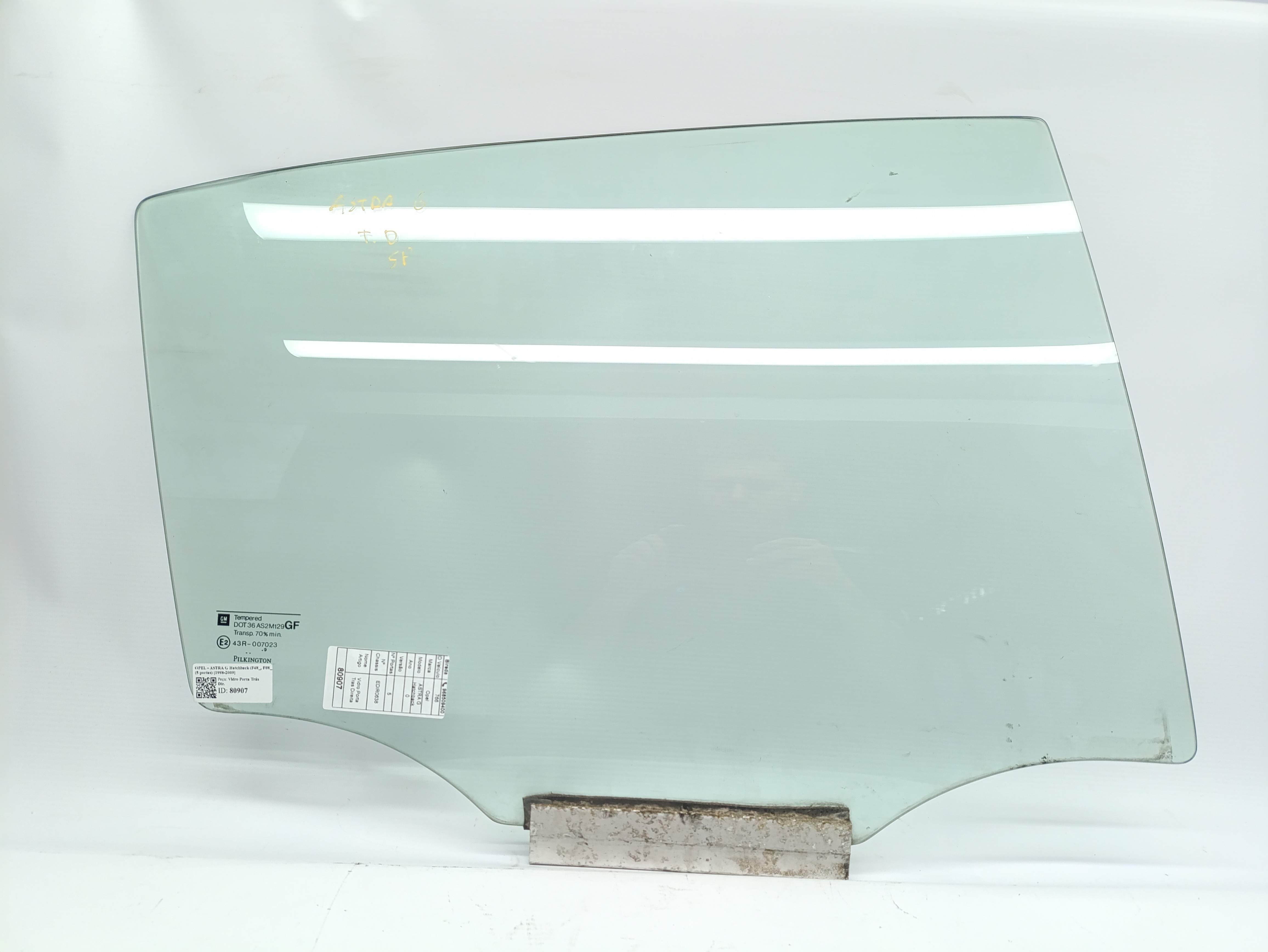 Destra di vetro OPEL ASTRA G Hatchback (T98) | 98 - 09