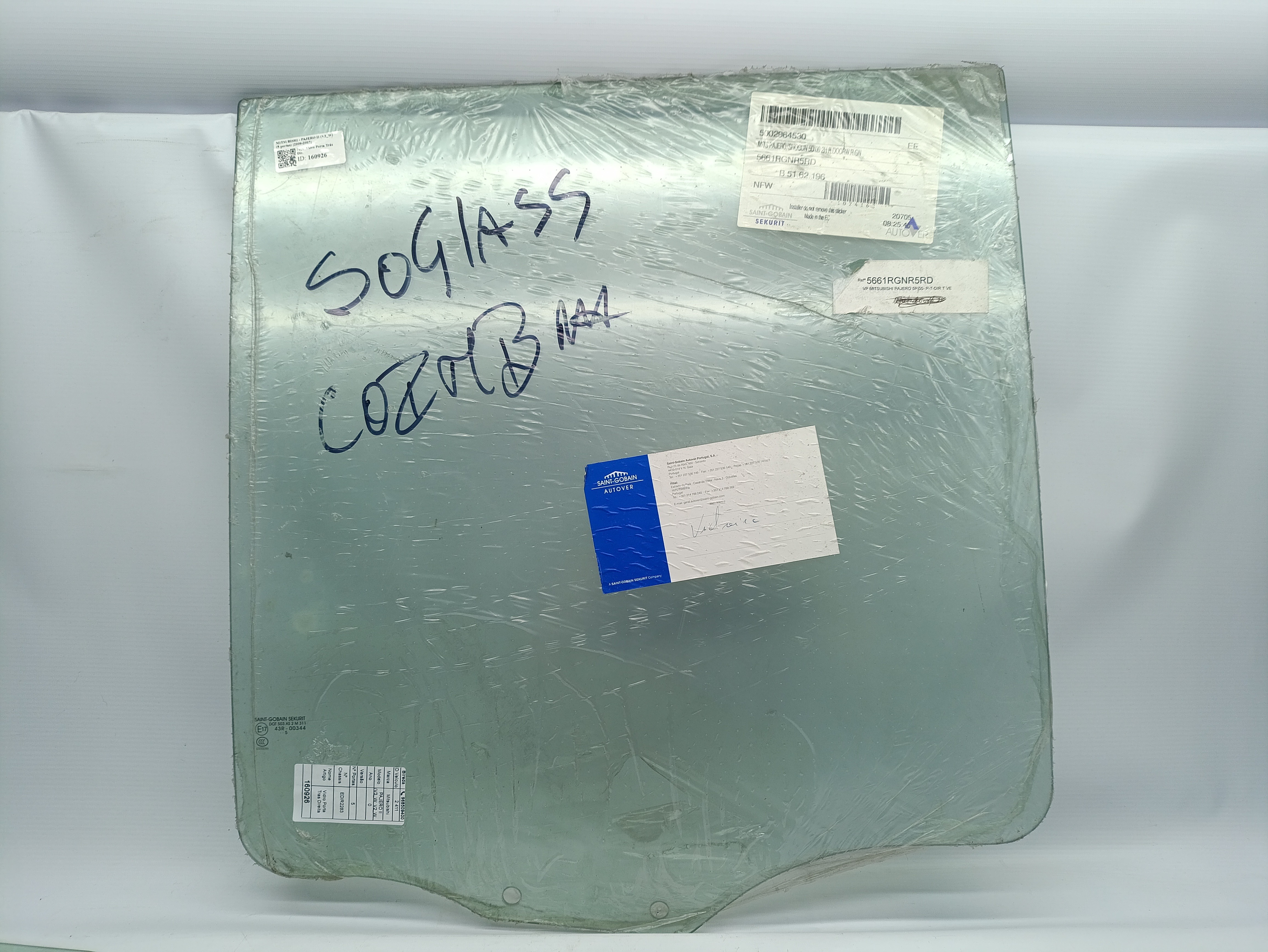 Vidrio Puerta Trasero derecho MITSUBISHI PAJERO II (V3_W, V2_W, V4_W) | 90 - 01