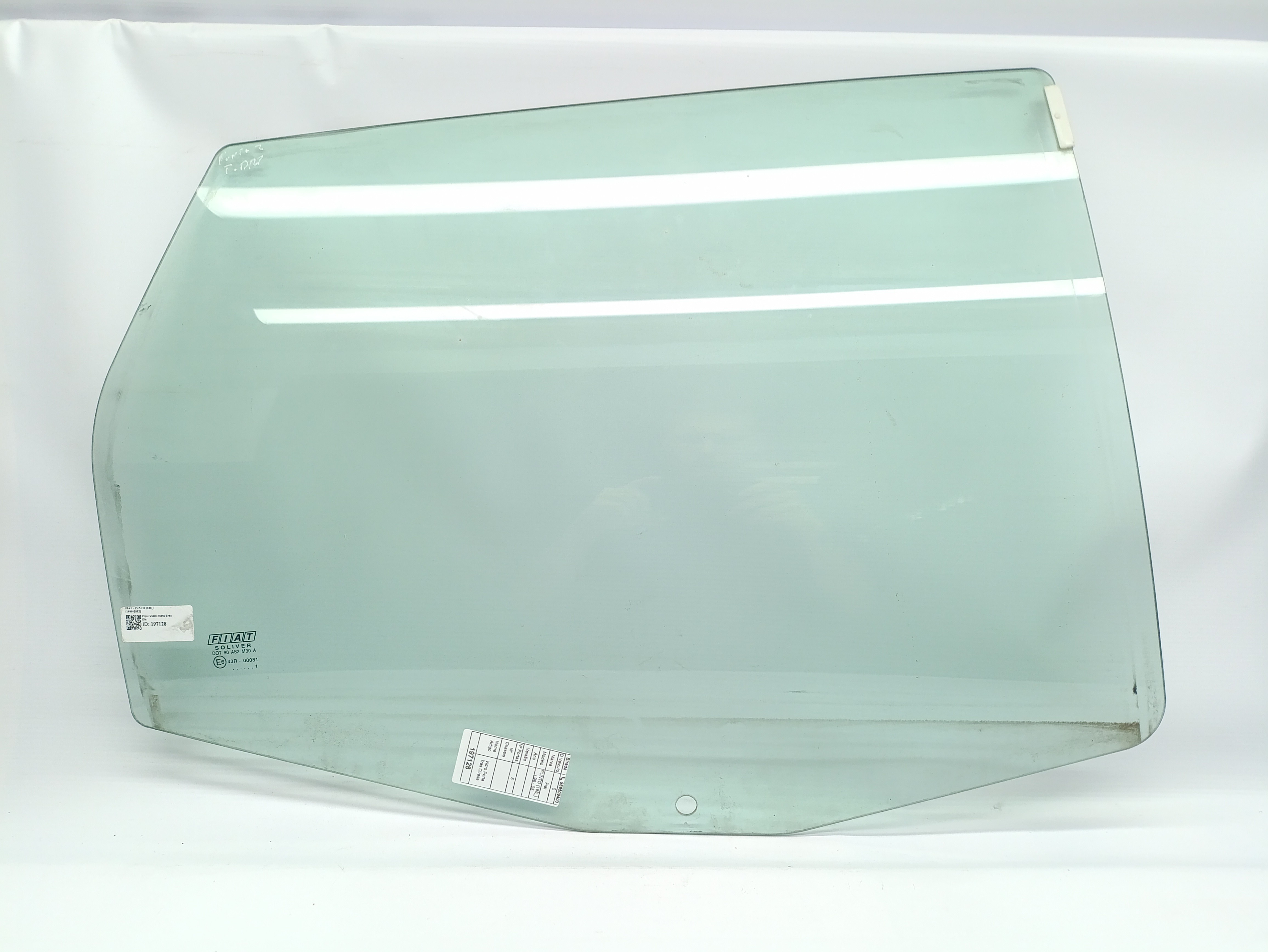 Vidrio Puerta Trasero derecho FIAT PUNTO (188_) | 99 - 12