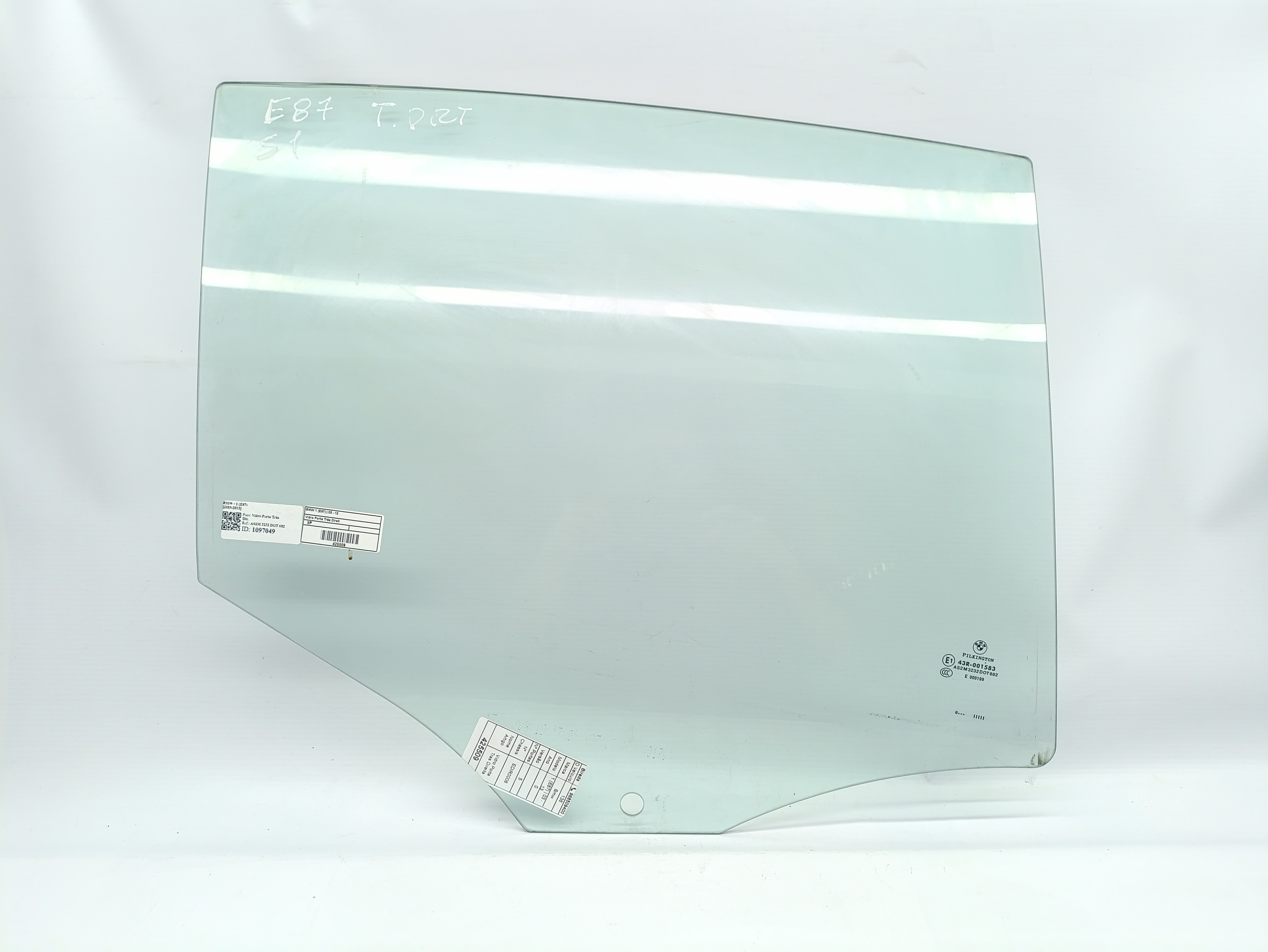 Vidrio Puerta Trasero derecho BMW 1 (E87) | 03 - 13