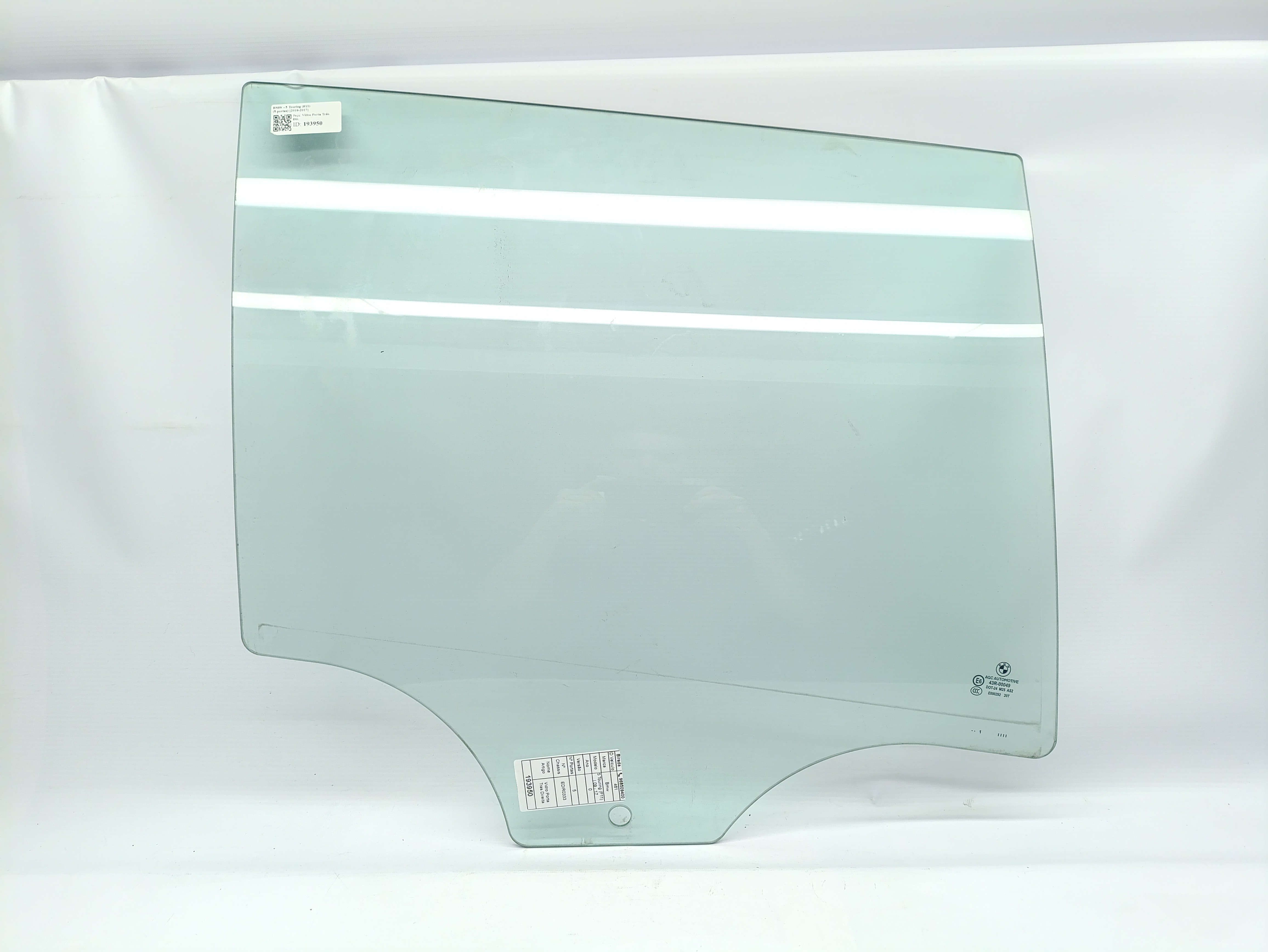 Vidrio Puerta Trasero derecho BMW 5 Touring (F11) | 09 - 17