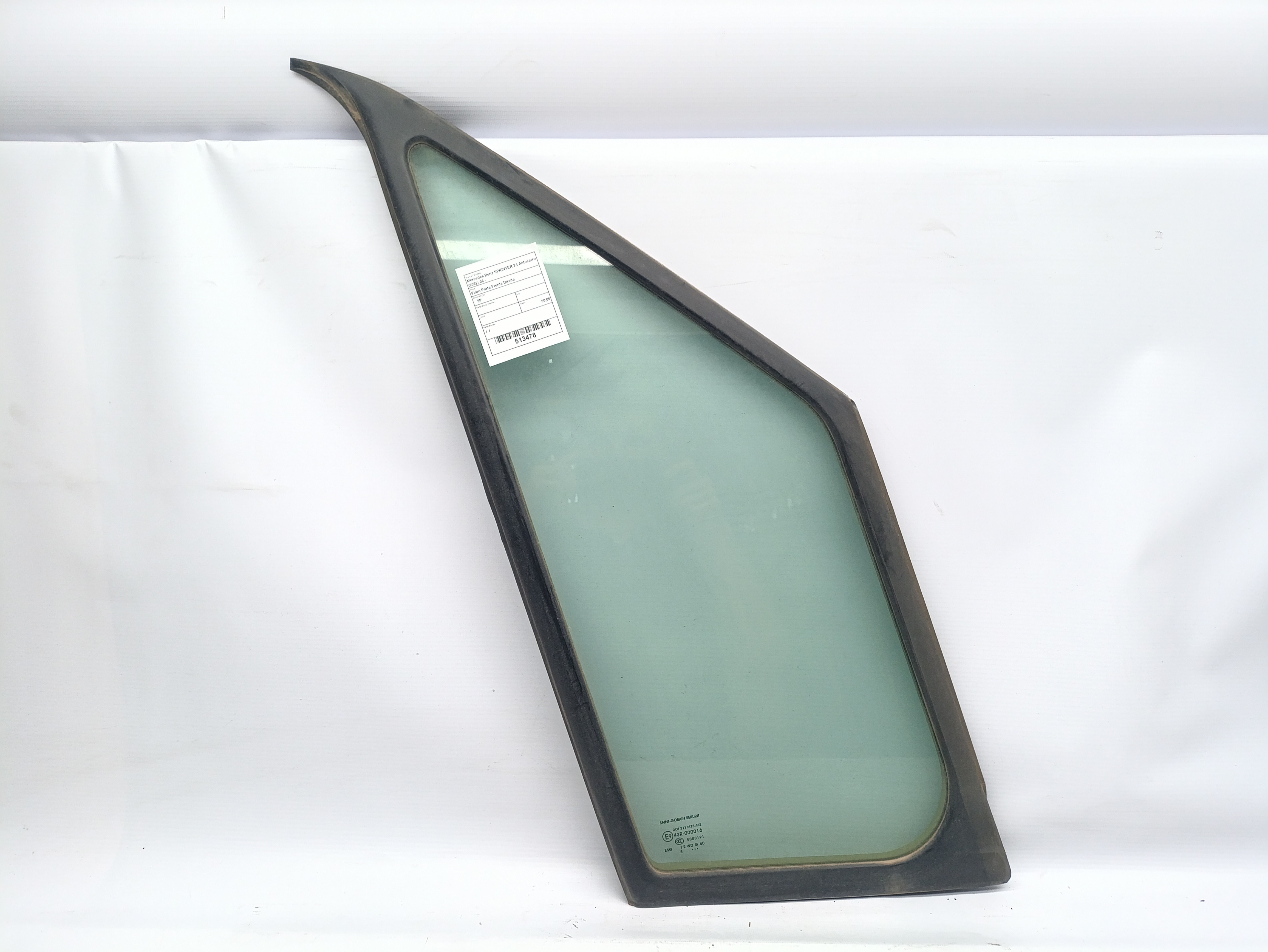 Porte en verre avant Droite MERCEDES-BENZ SPRINTER 3-t Autocarro (906) | 06 - 
