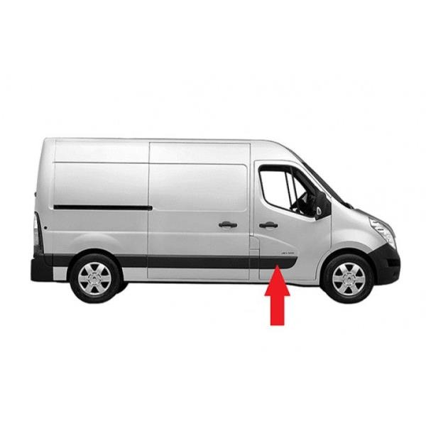 Friso Porta Frente Direita RENAULT MASTER III Caixa (FV) | 10 - 