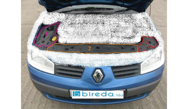 Blindagem Superior RENAULT MEGANE II (BM0/1_, CM0/1_) | 01 - 12