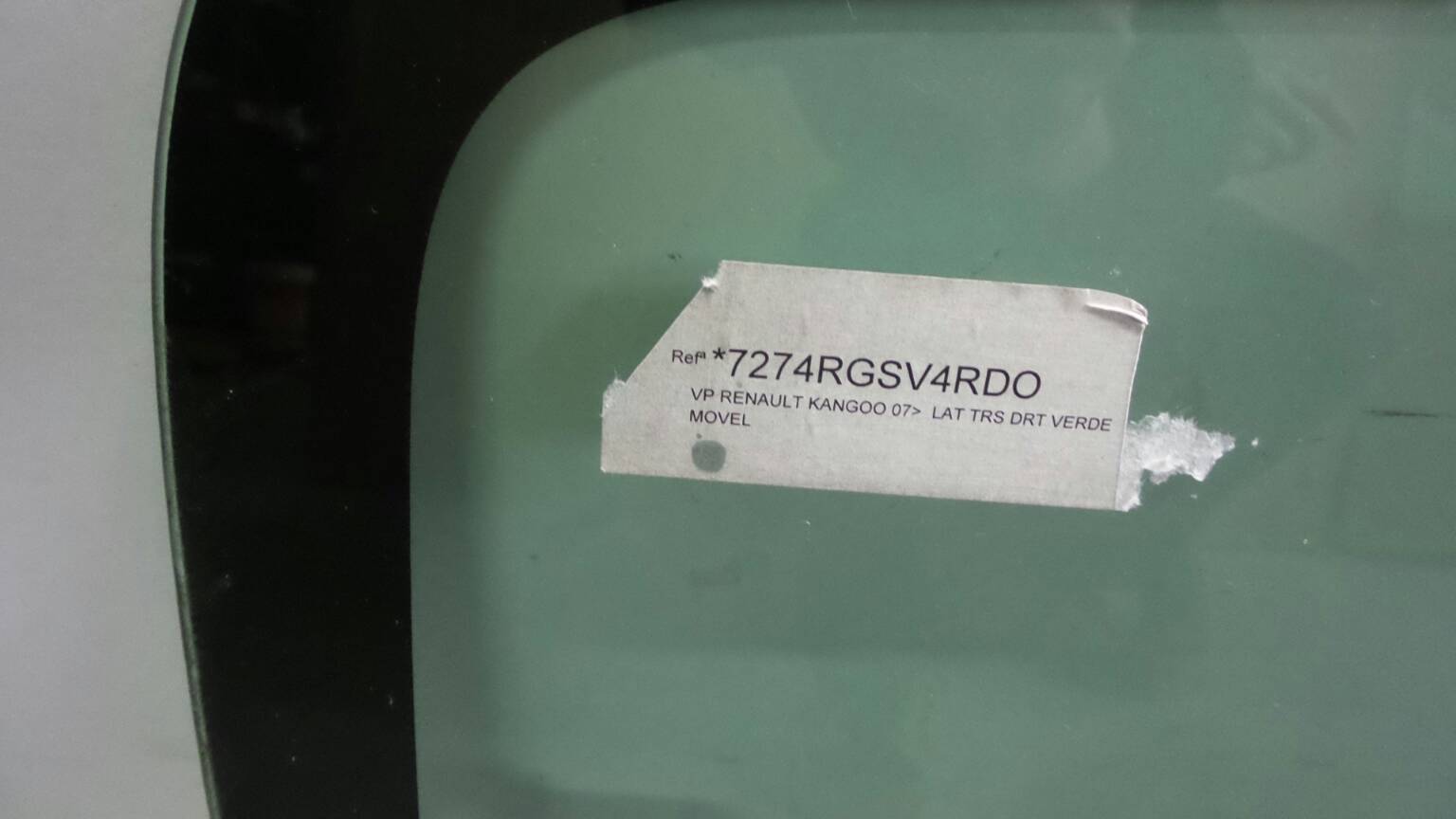 Vidro Porta Trás Direita