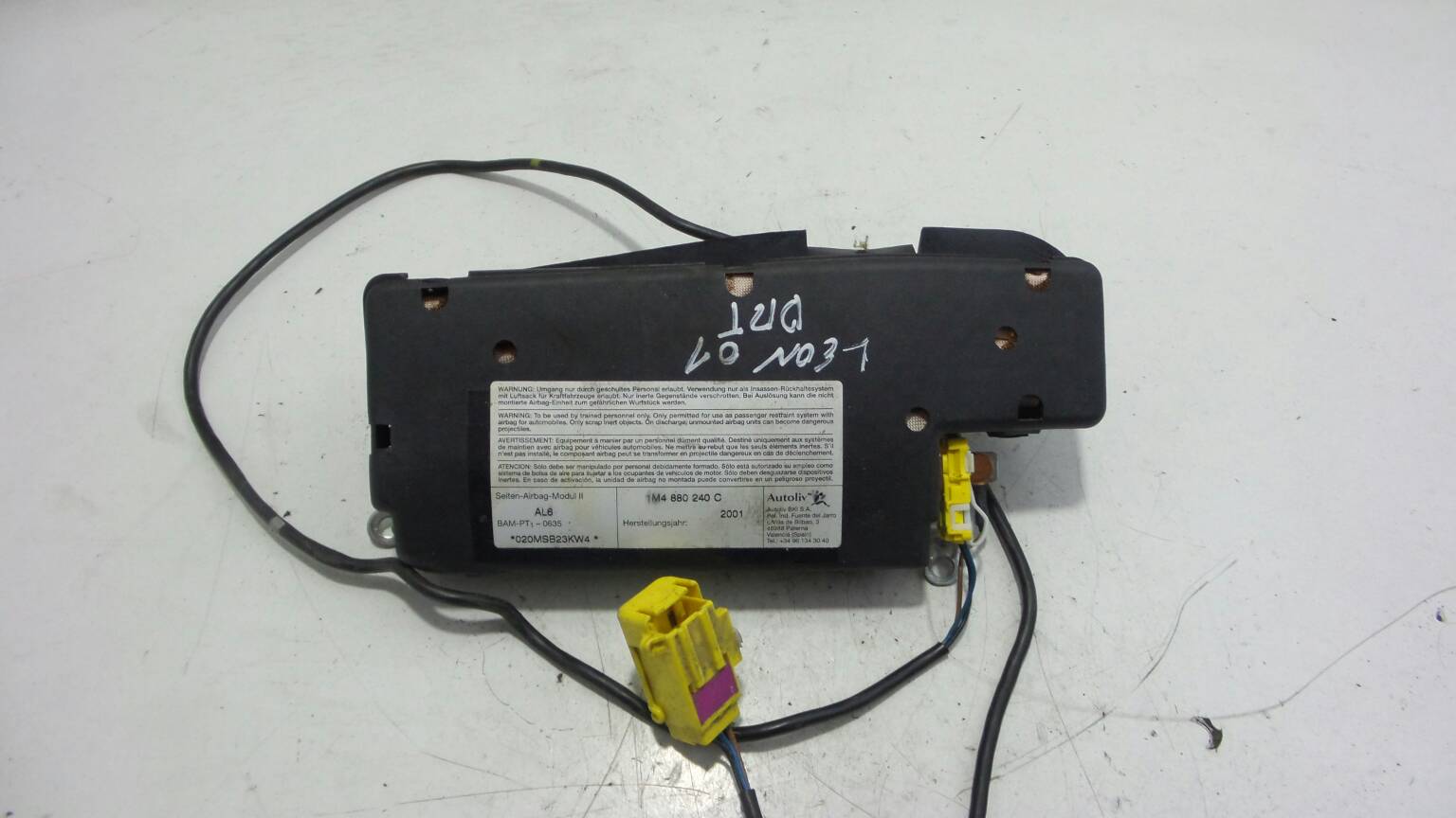 Airbag Banco Frente Direito (204895).