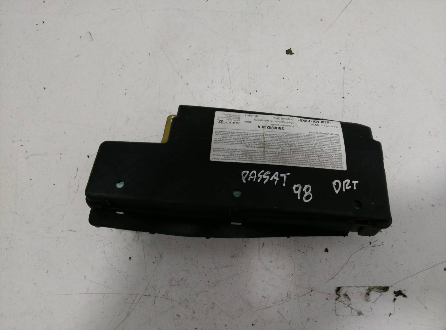 Airbag Banco Frente Direito (250207).