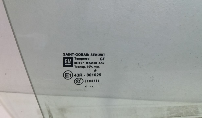 Vidro Porta Frente Direita