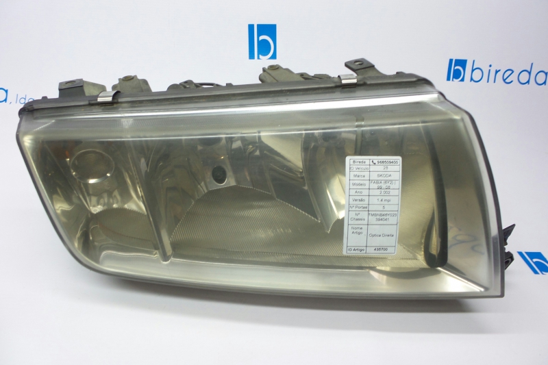 Right Headlight SKODA FABIA I (6Y2) | 99 - 08