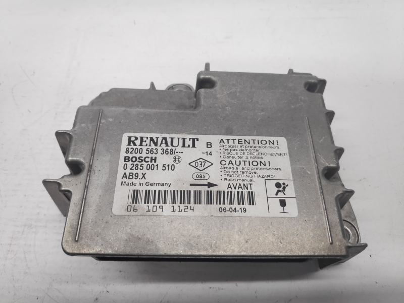Airbag Module RENAULT CLIO III (BR0/1, CR0/1) | 05 - 