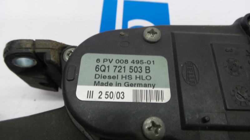 Pedal Potenciometro de Acelerador VOLKSWAGEN POLO (9N_) | 01 - 14 Imagem-2
